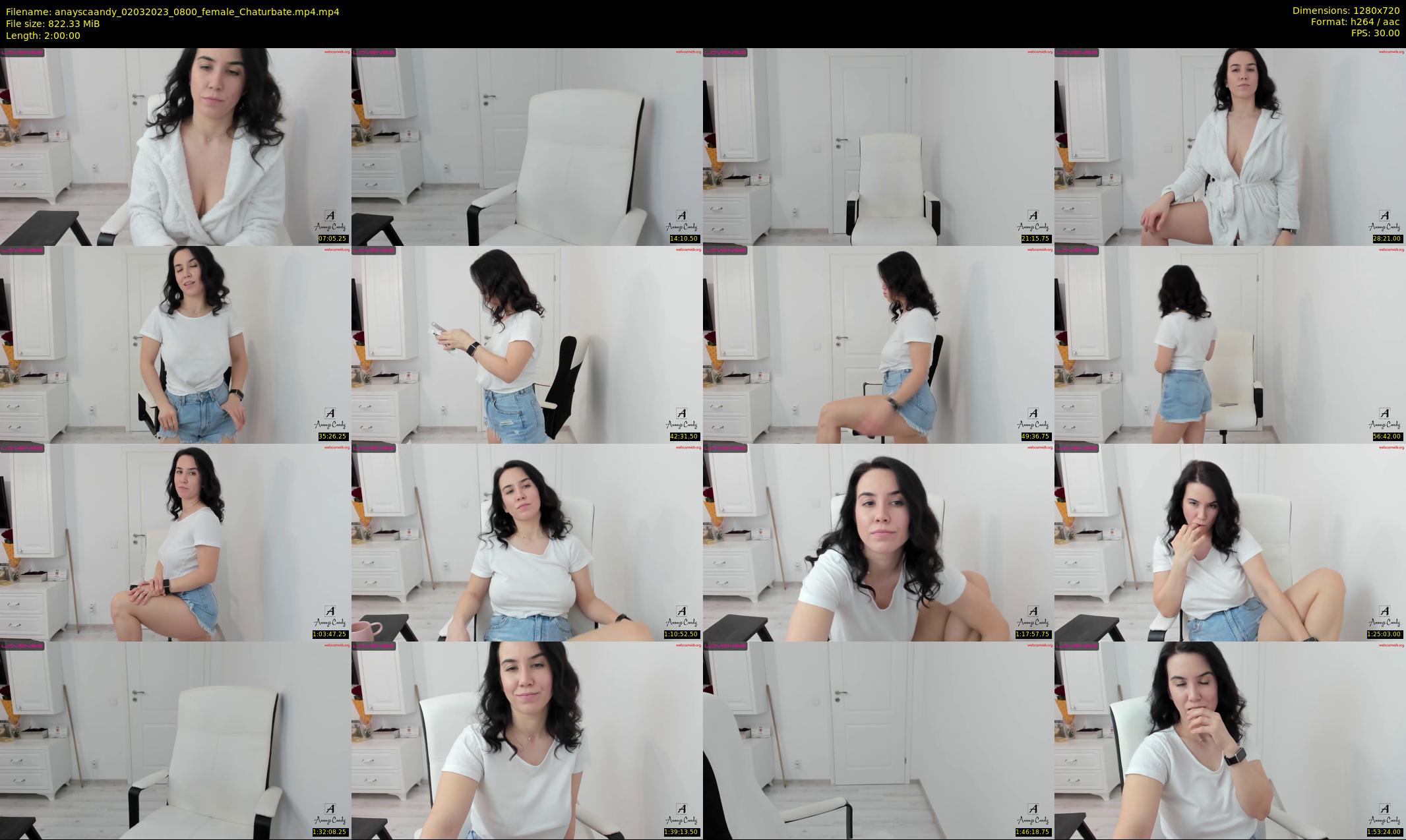 anayscaandy — 120 minute Chaturbate female cam show recording, 720p, Mar 2, 2023