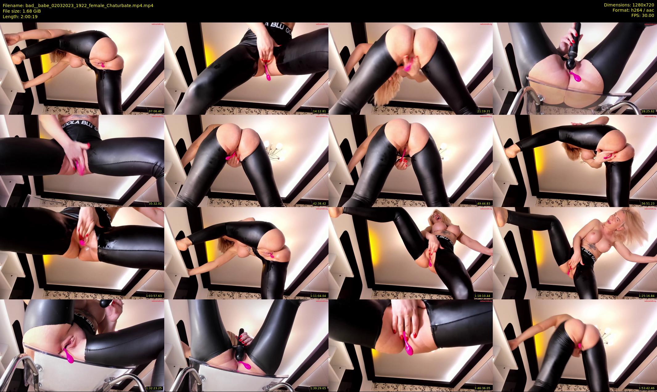 bad__babe — 121 minute Chaturbate female cam show recording, 720p, Mar 2, 2023