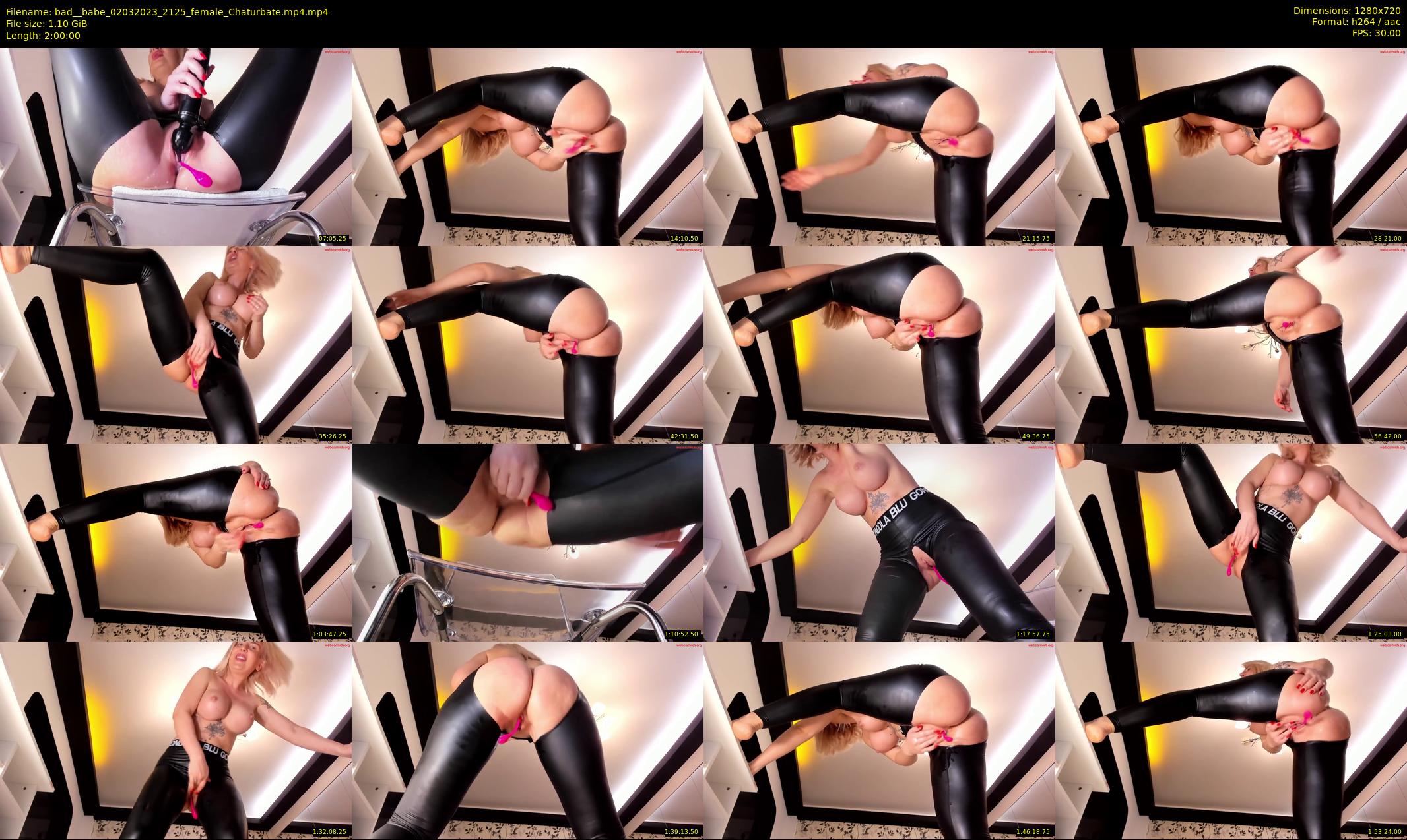 bad__babe — 120 minute Chaturbate female cam show recording, 720p, Mar 2, 2023