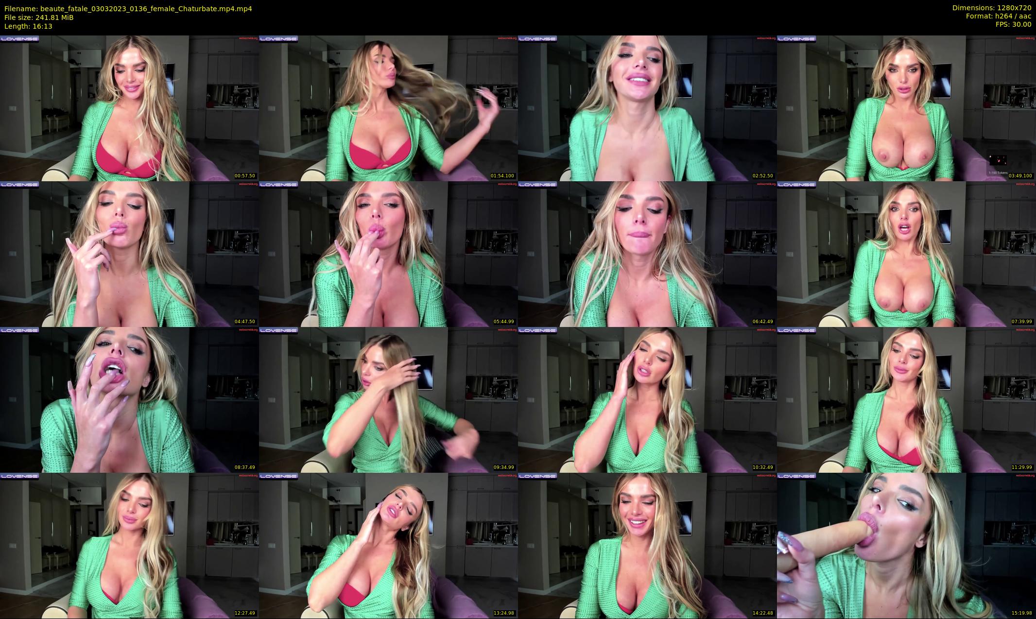 beaute_fatale — 17 minute Chaturbate female cam show recording, 720p, Mar 3, 2023