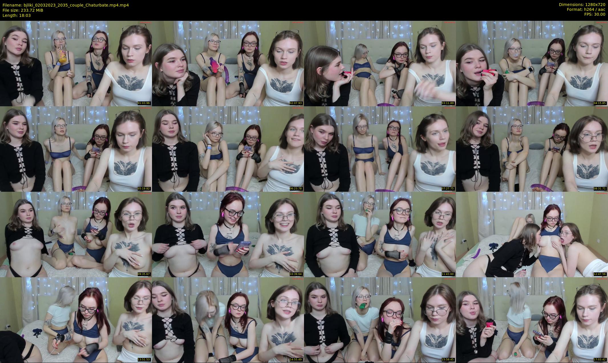 bjliki — 19 minute Chaturbate couple cam show recording, 720p, Mar 2, 2023