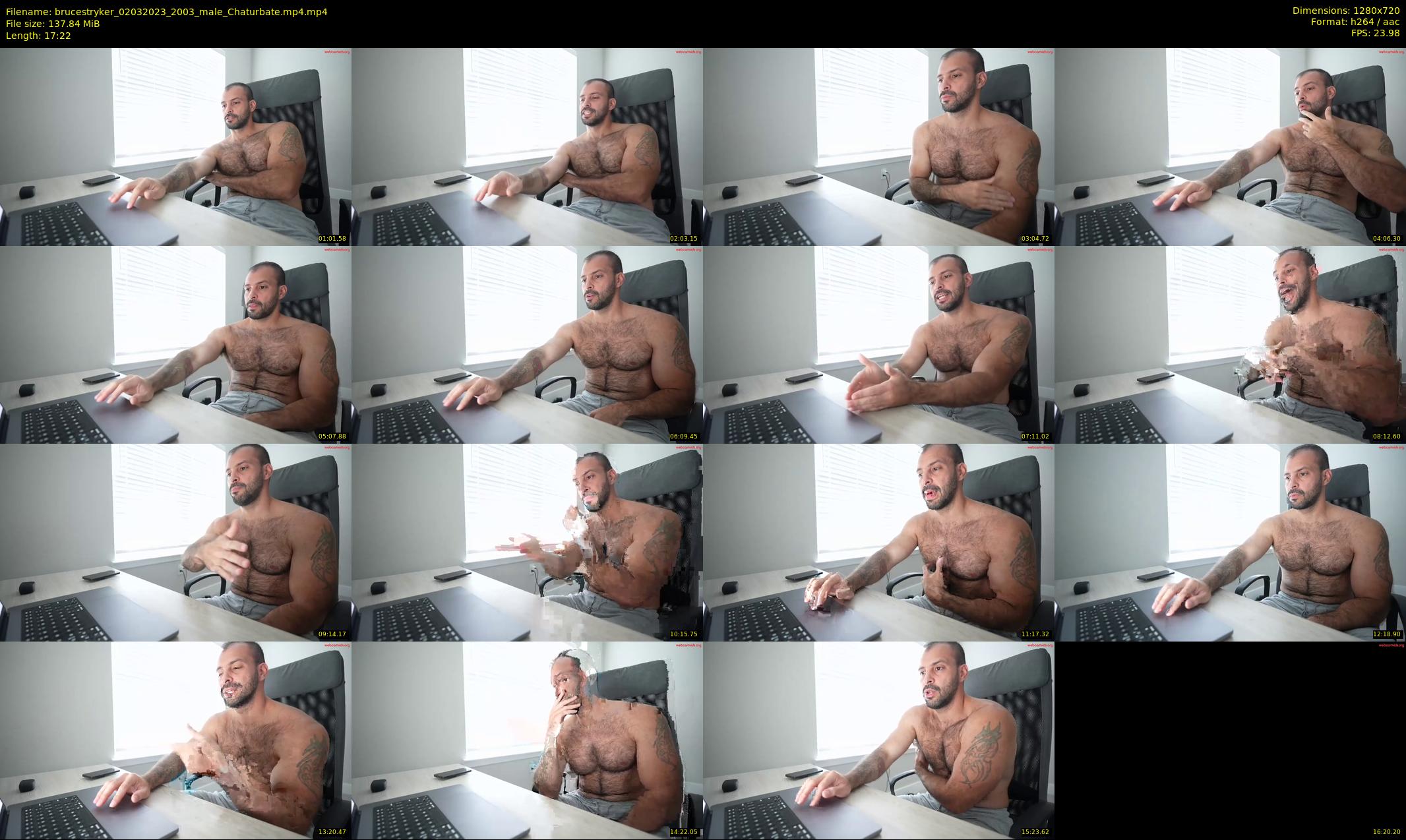 brucestryker — 18 minute Chaturbate male cam show recording, 720p, Mar 2, 2023