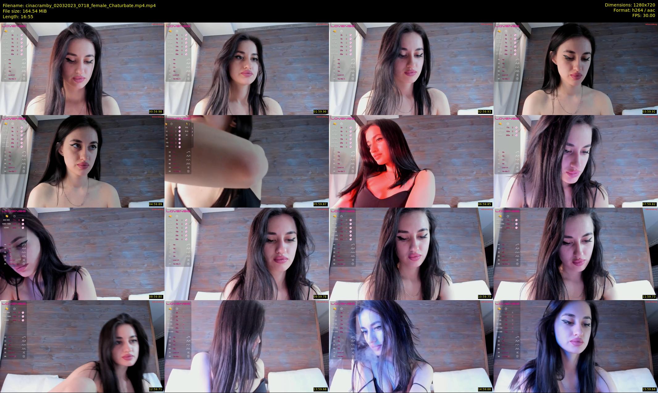 cinacramby — 17 minute Chaturbate female cam show recording, 720p, Mar 2, 2023