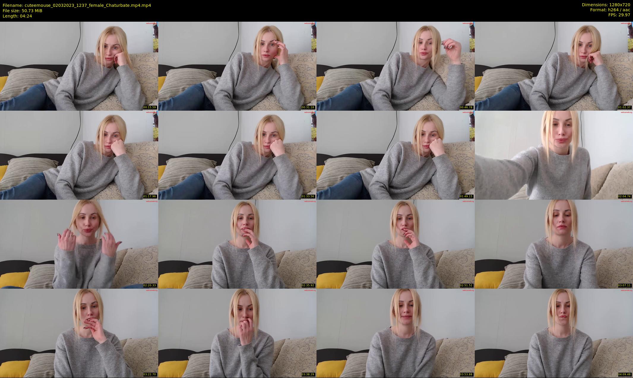 cuteemouse — 5 minute Chaturbate female cam show recording, 720p, Mar 2, 2023