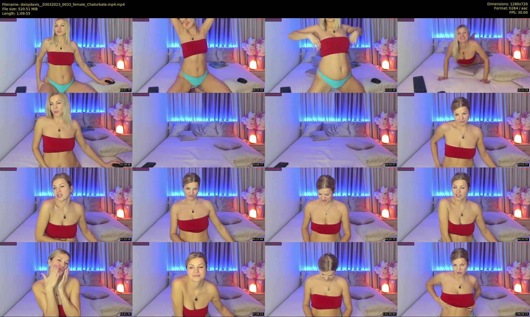 daisydavis_ — 70 minute Chaturbate female cam show recording, 720p, Mar 3, 2023