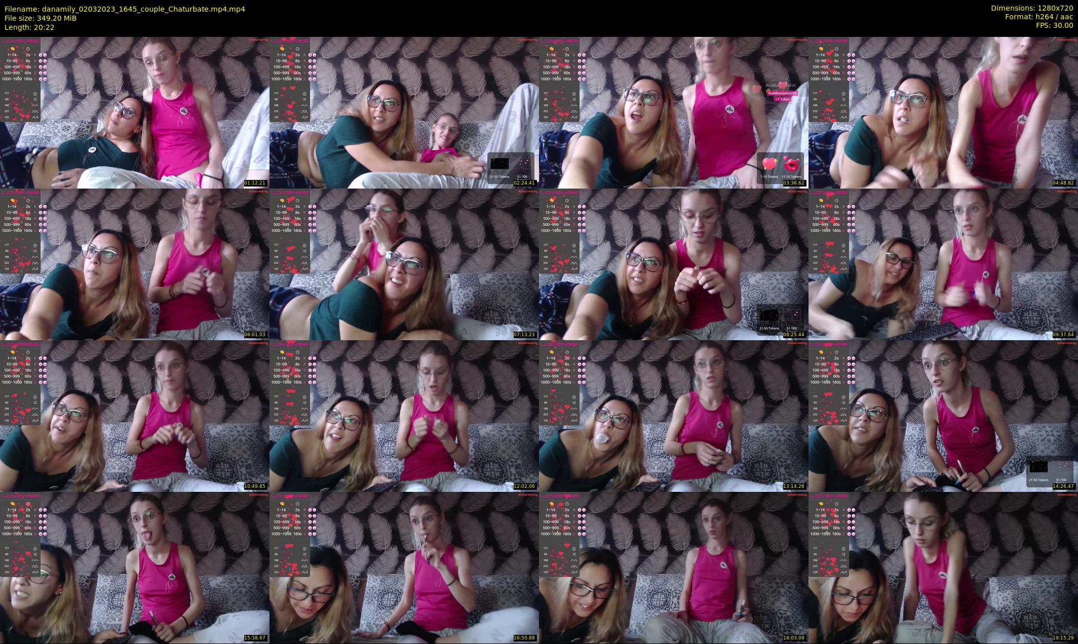 danamily — 21 minute Chaturbate female cam show recording, 720p, Mar 2, 2023