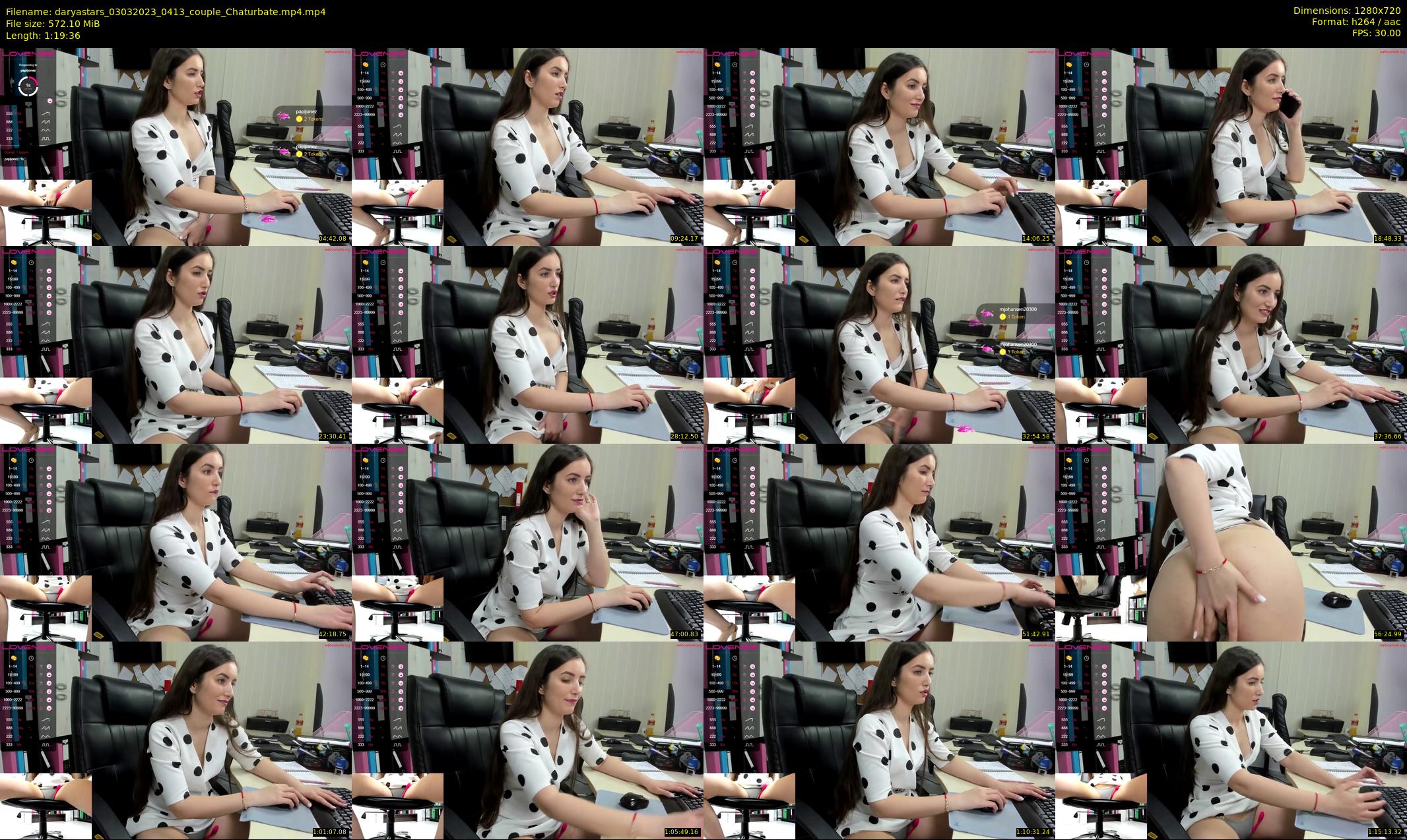 daryastars — 80 minute Chaturbate couple cam show recording, 720p, Mar 3, 2023