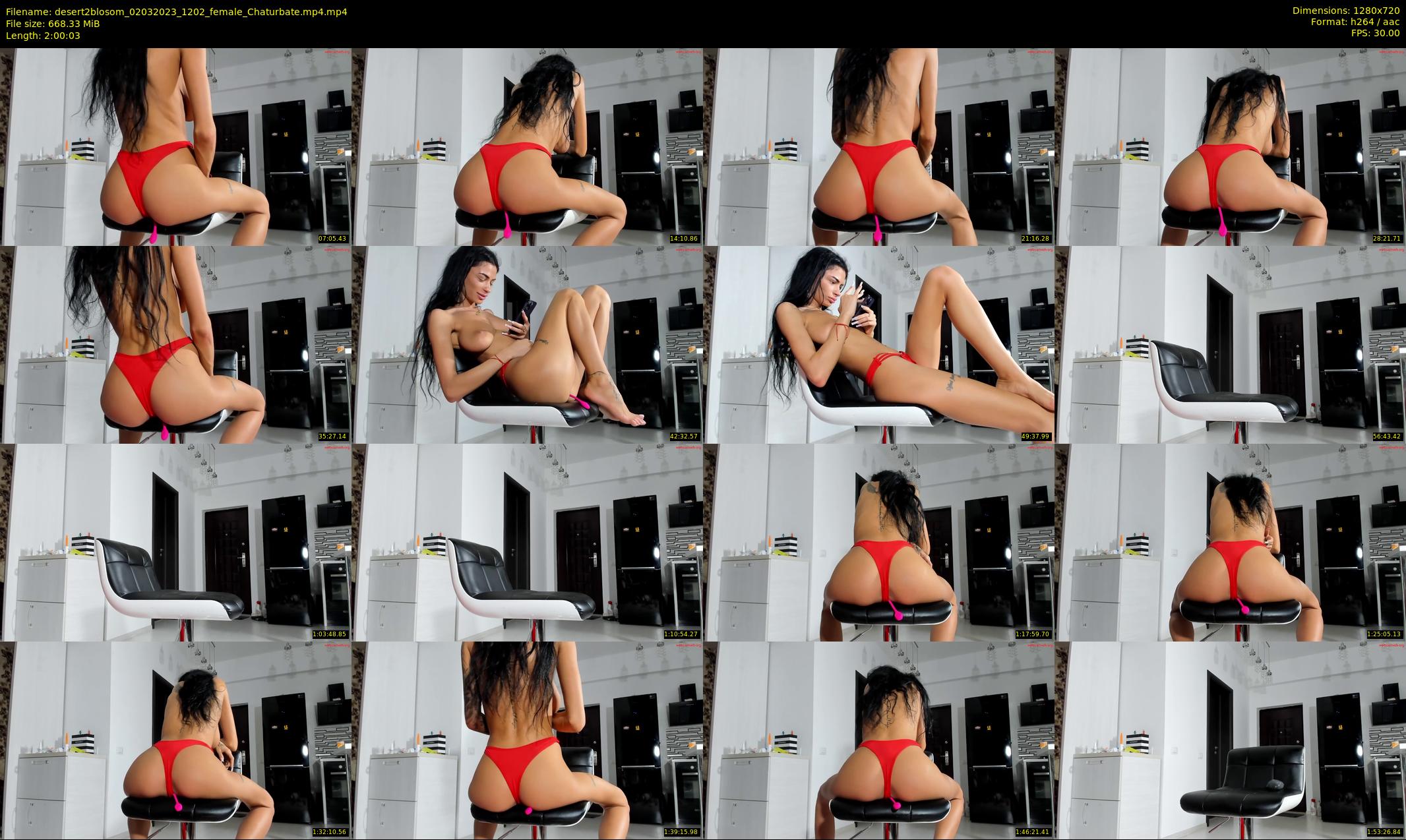 desert2blosom — 121 minute Chaturbate female cam show recording, 720p, Mar 2, 2023