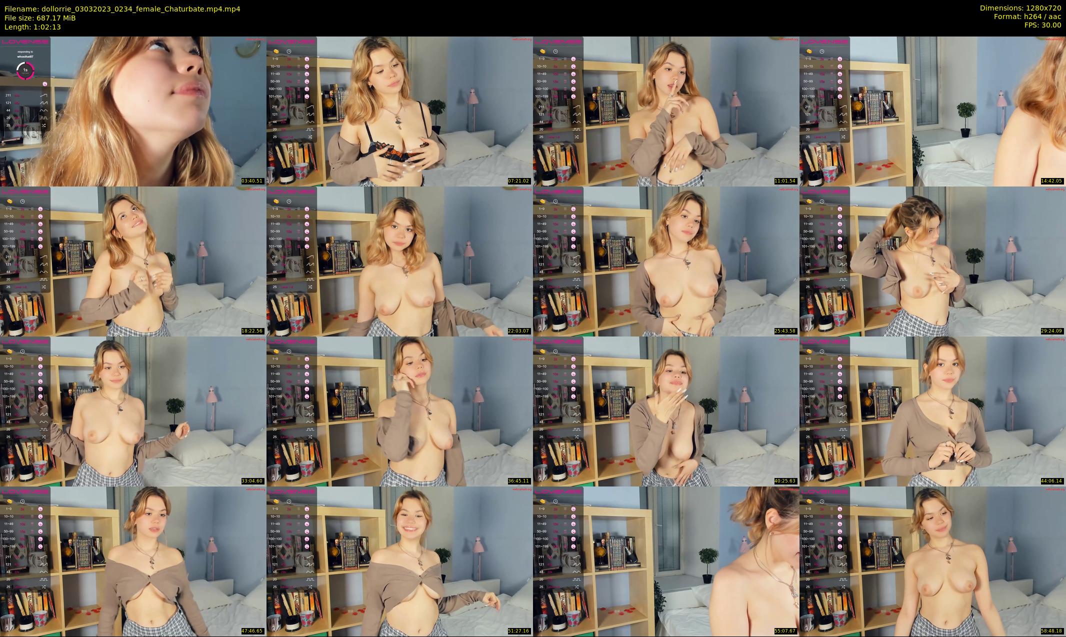dollorrie — 63 minute Chaturbate couple cam show recording, 720p, Mar 3, 2023