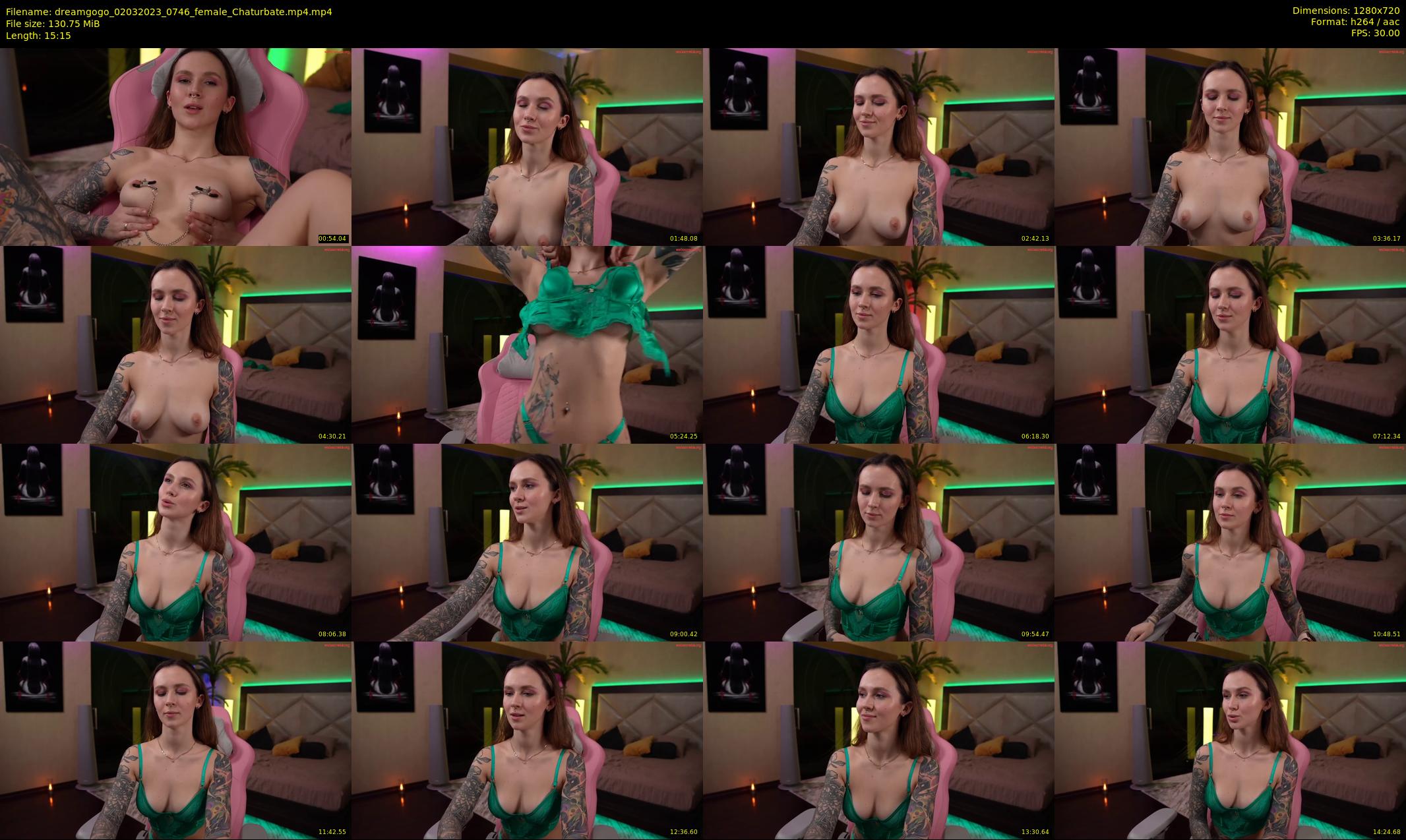dreamgogo — 16 minute Chaturbate female cam show recording, 720p, Mar 2, 2023