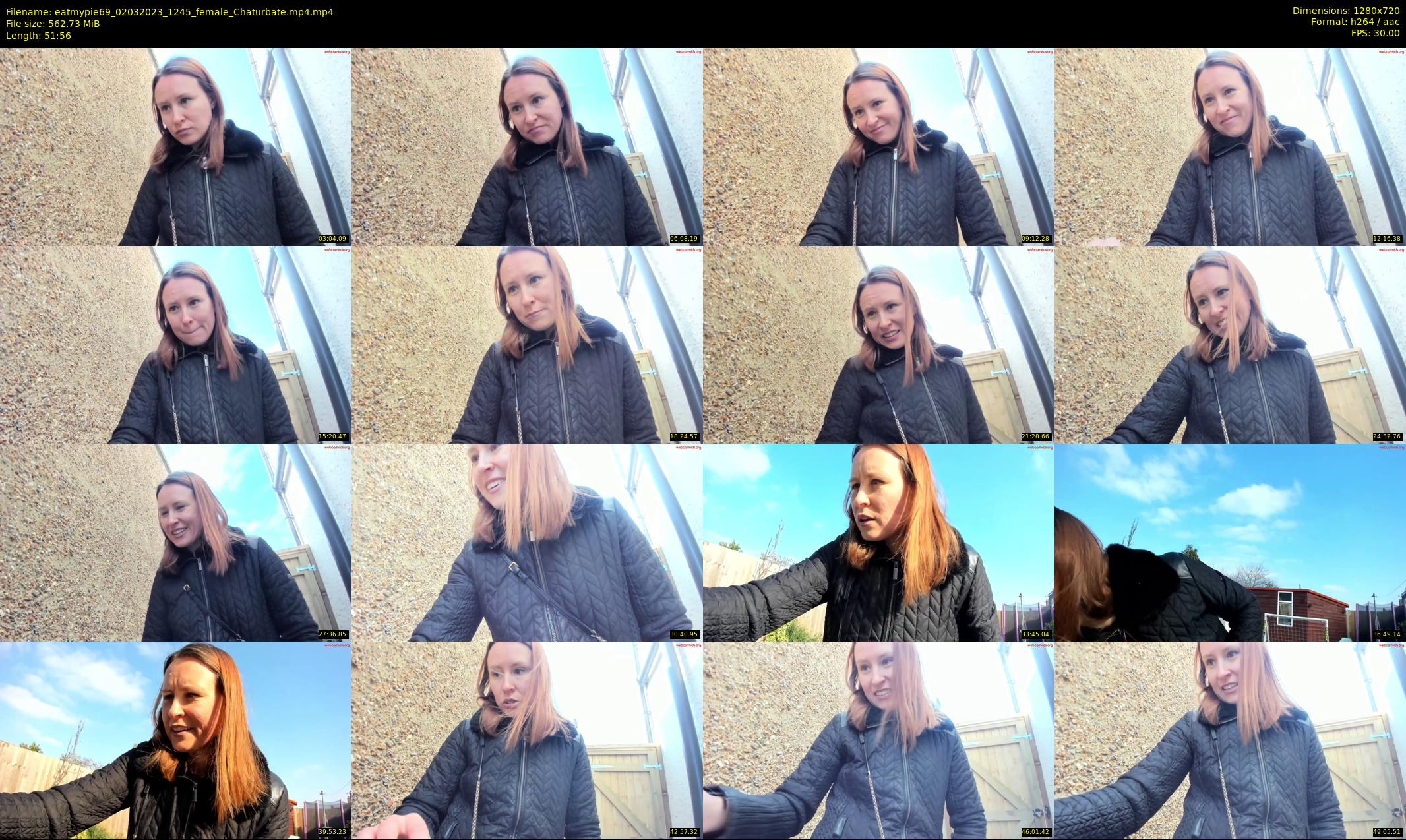 eatmypie69 — 52 minute Chaturbate female cam show recording, 720p, Mar 2, 2023