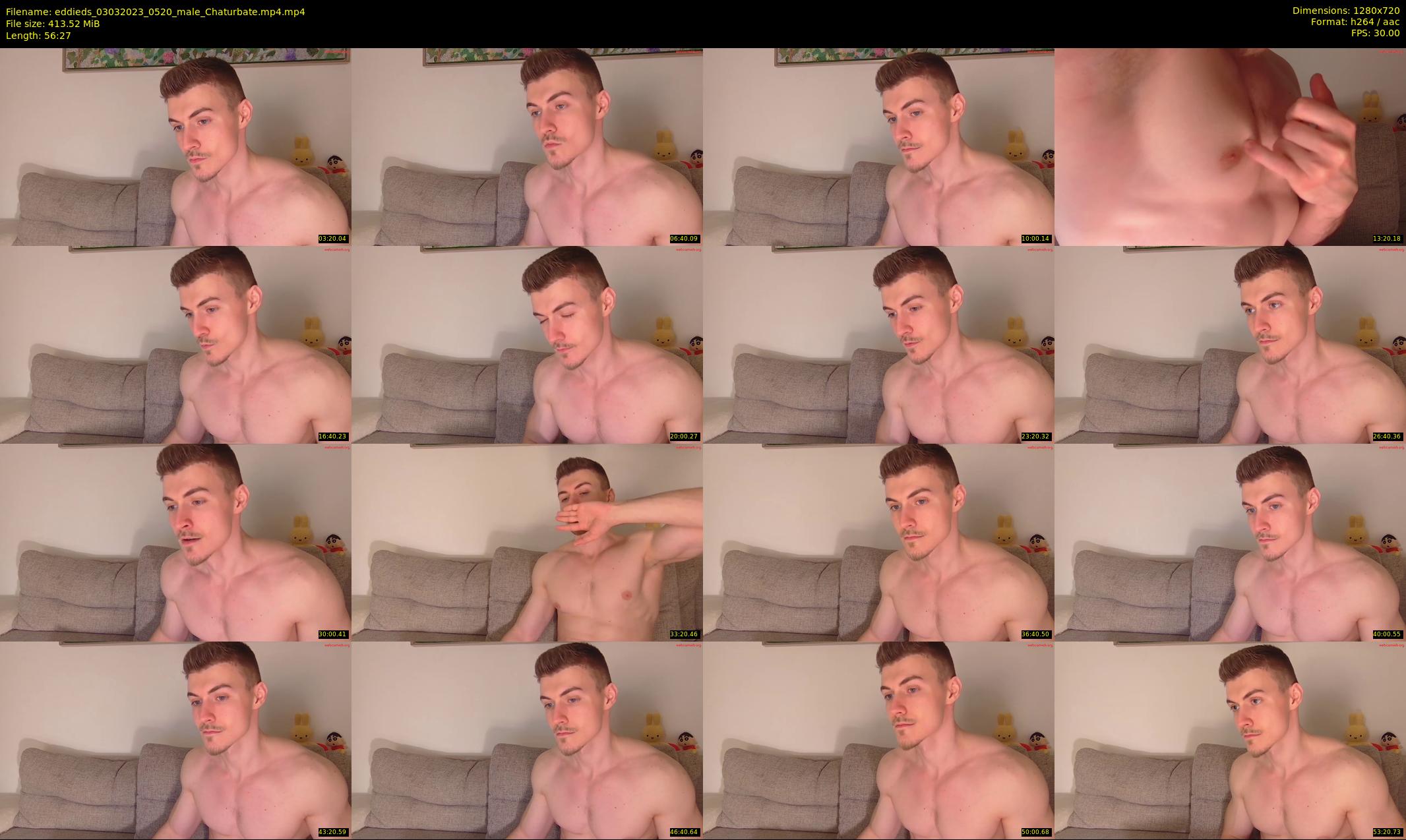 eddieds — 57 minute Chaturbate male cam show recording, 720p, Mar 3, 2023