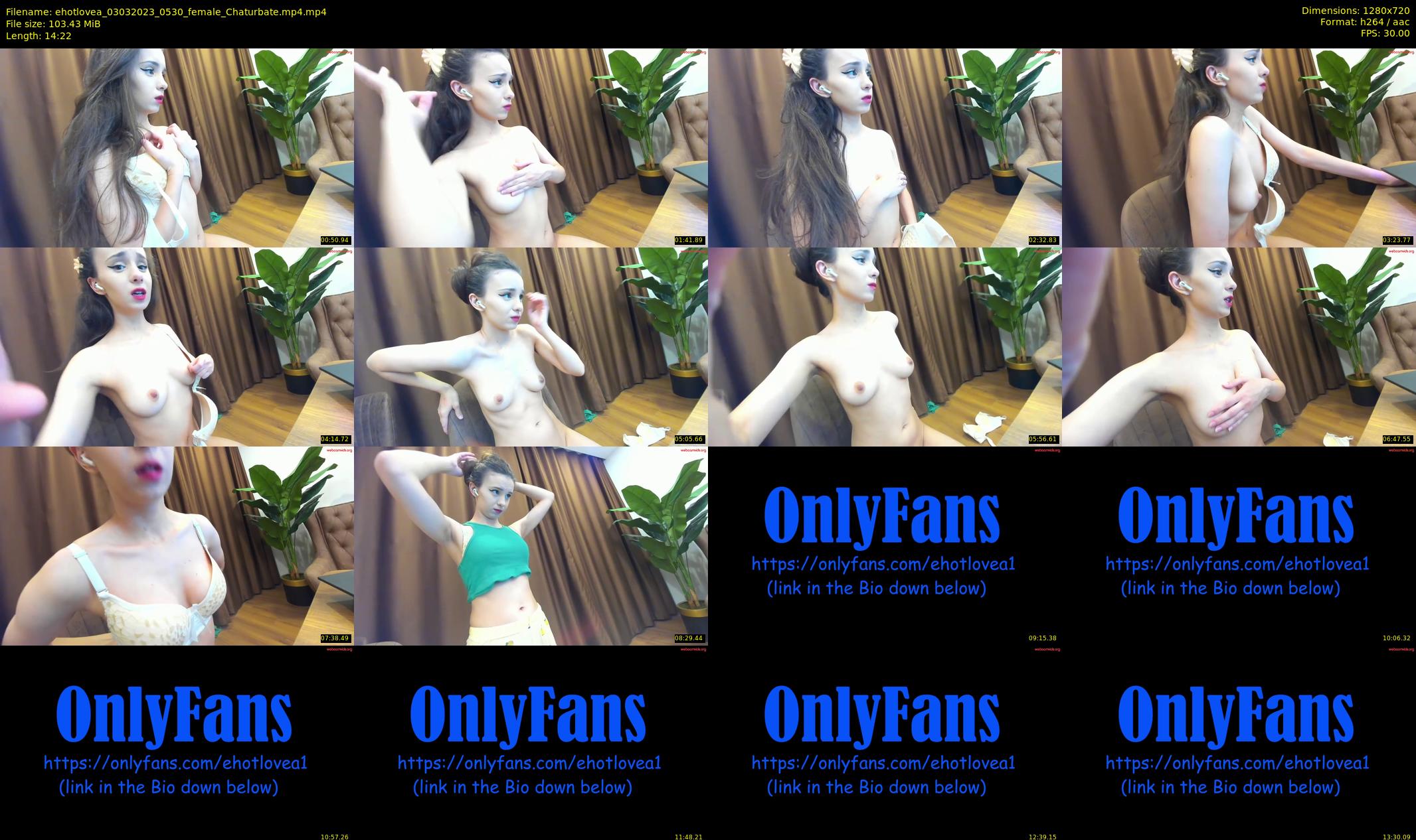 ehotlovea — 15 minute Chaturbate female cam show recording, 720p, Mar 3, 2023