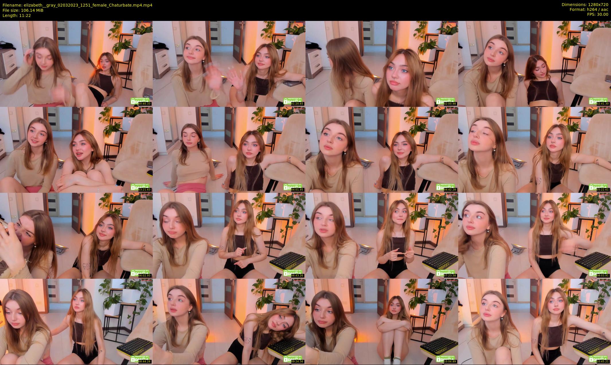 elizabeth__gray — 12 minute Chaturbate female cam show recording, 720p, Mar 2, 2023