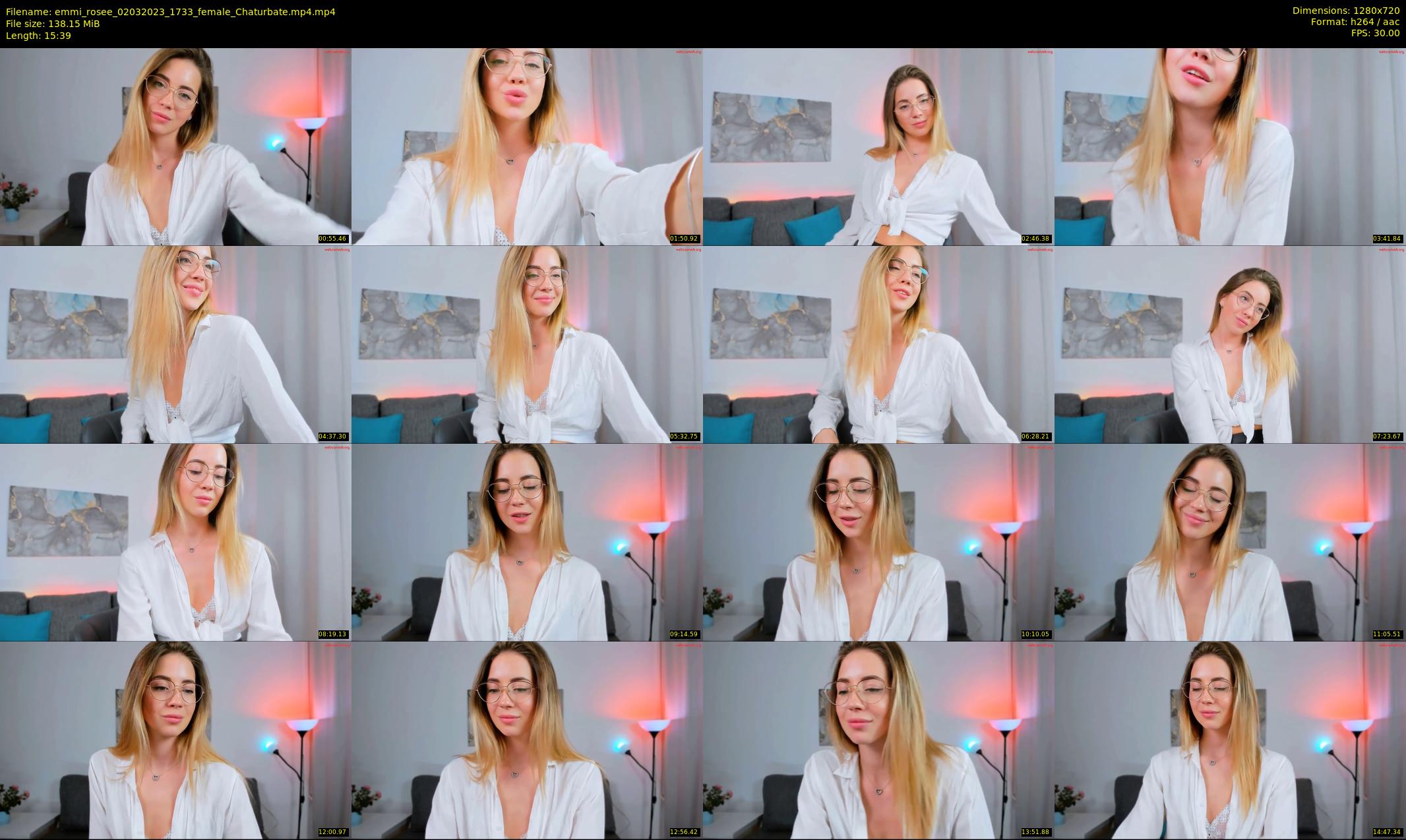 emmi_rosee — 16 minute Chaturbate female cam show recording, 720p, Mar 2, 2023