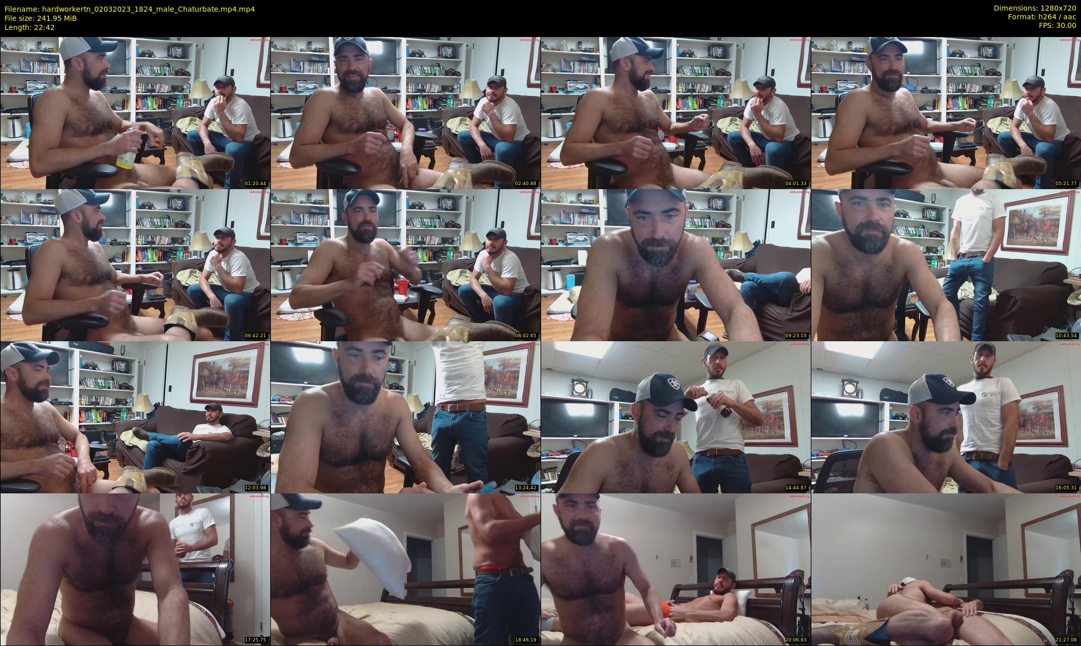 hardworkertn — 23 minute Chaturbate male cam show recording, 720p, Mar 2, 2023