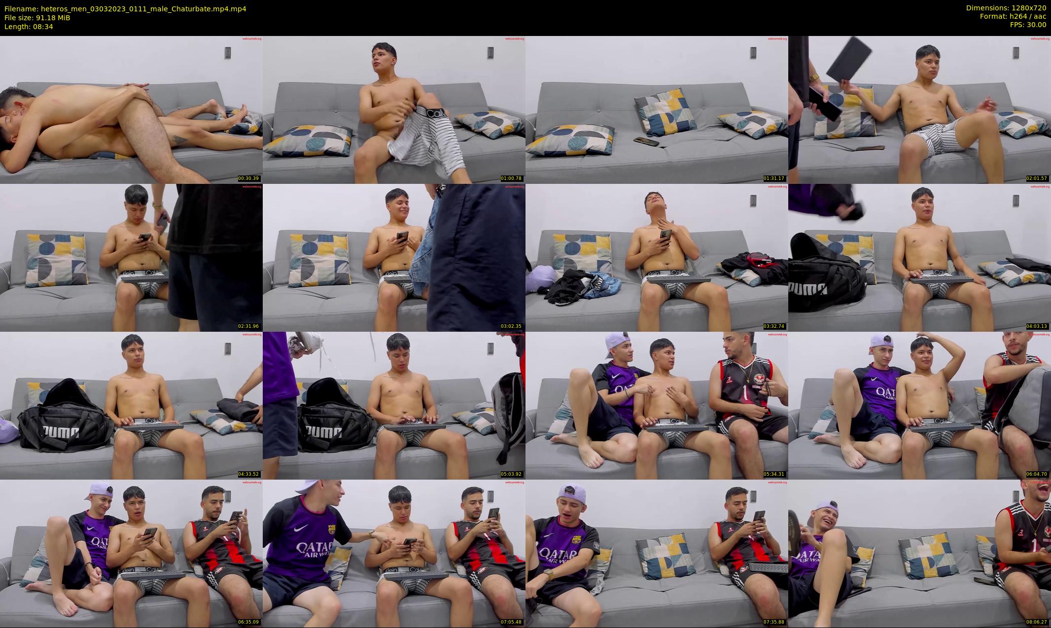 heteros_men — 9 minute Chaturbate male cam show recording, 720p, Mar 3, 2023