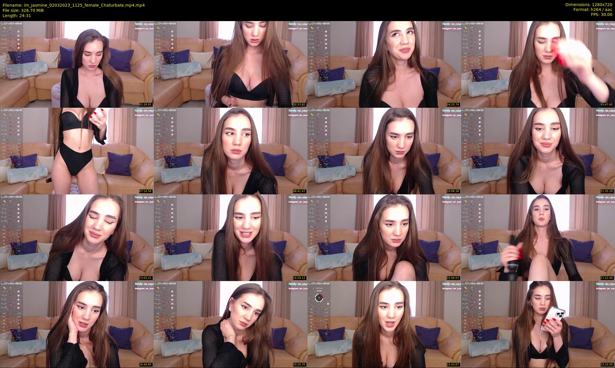 im_jasmine — 25 minute Chaturbate female cam show recording, 720p, Mar 2, 2023