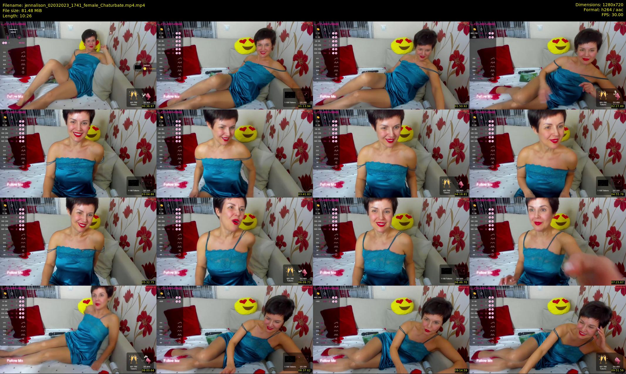 jennalison — 11 minute Chaturbate female cam show recording, 720p, Mar 2, 2023