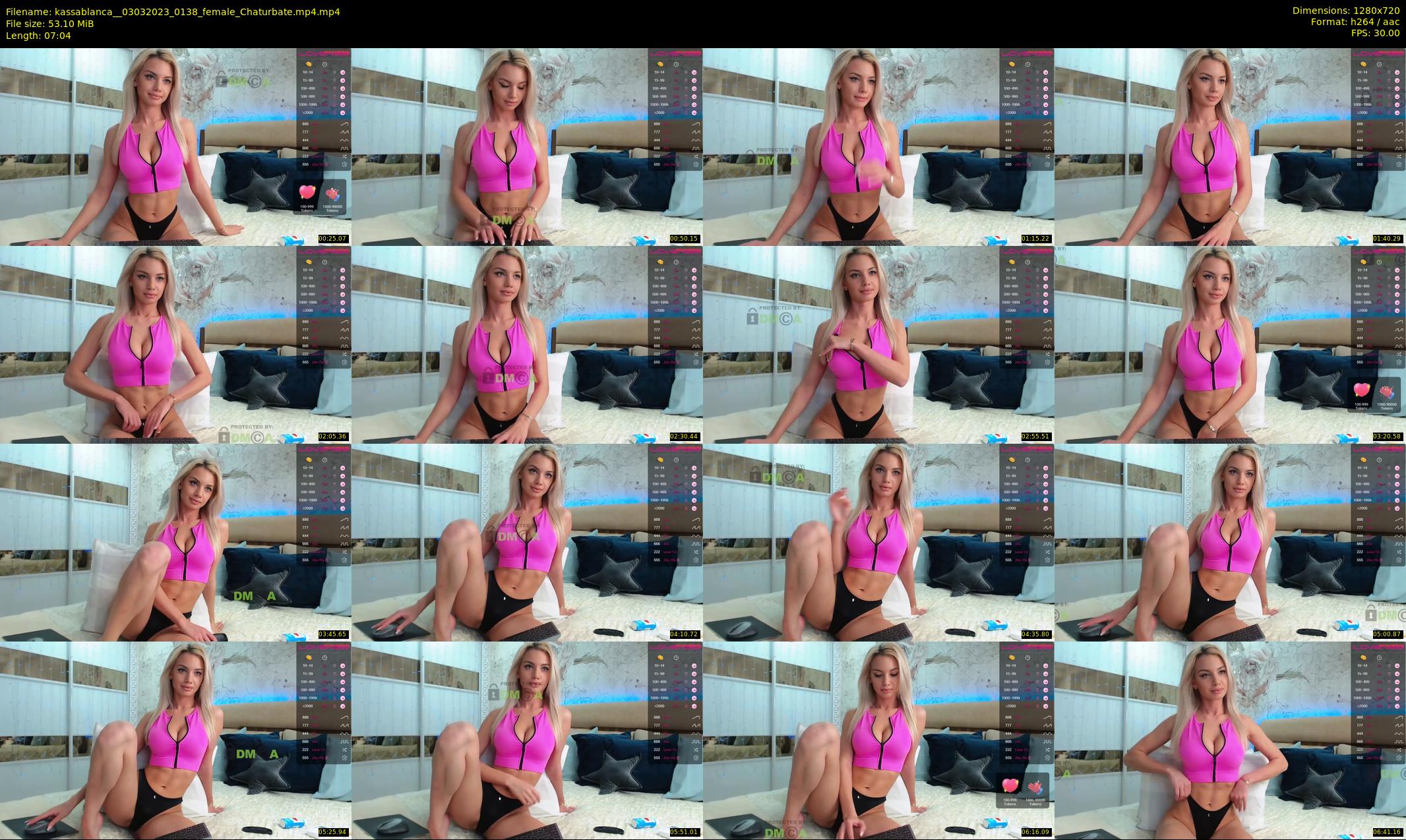 kassablanca_ — 8 minute Chaturbate female cam show recording, 720p, Mar 3, 2023