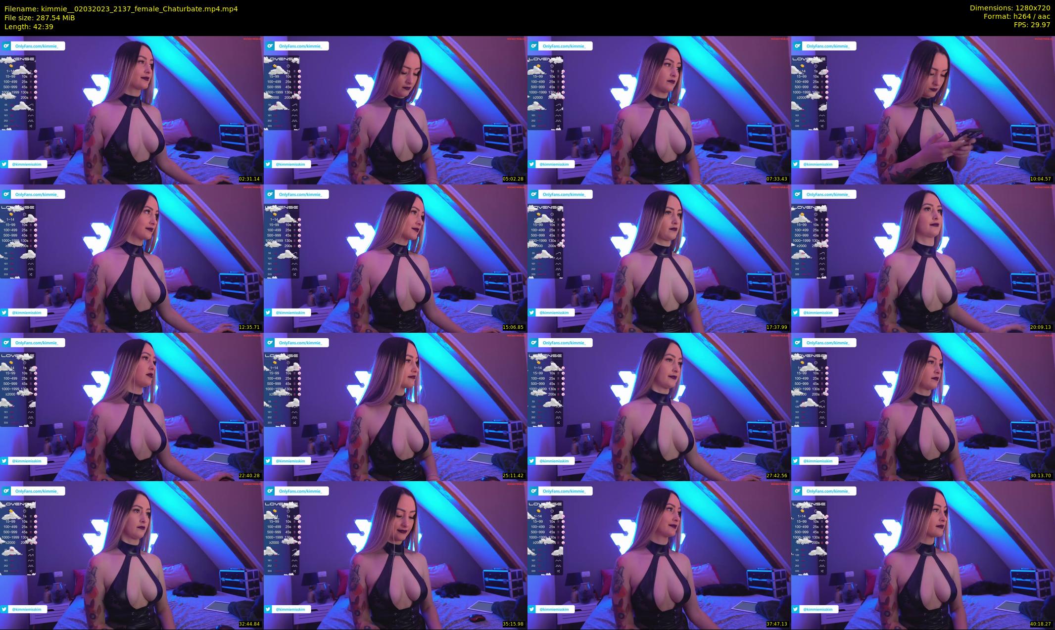 kimmie_ — 43 minute Chaturbate female cam show recording, 720p, Mar 2, 2023