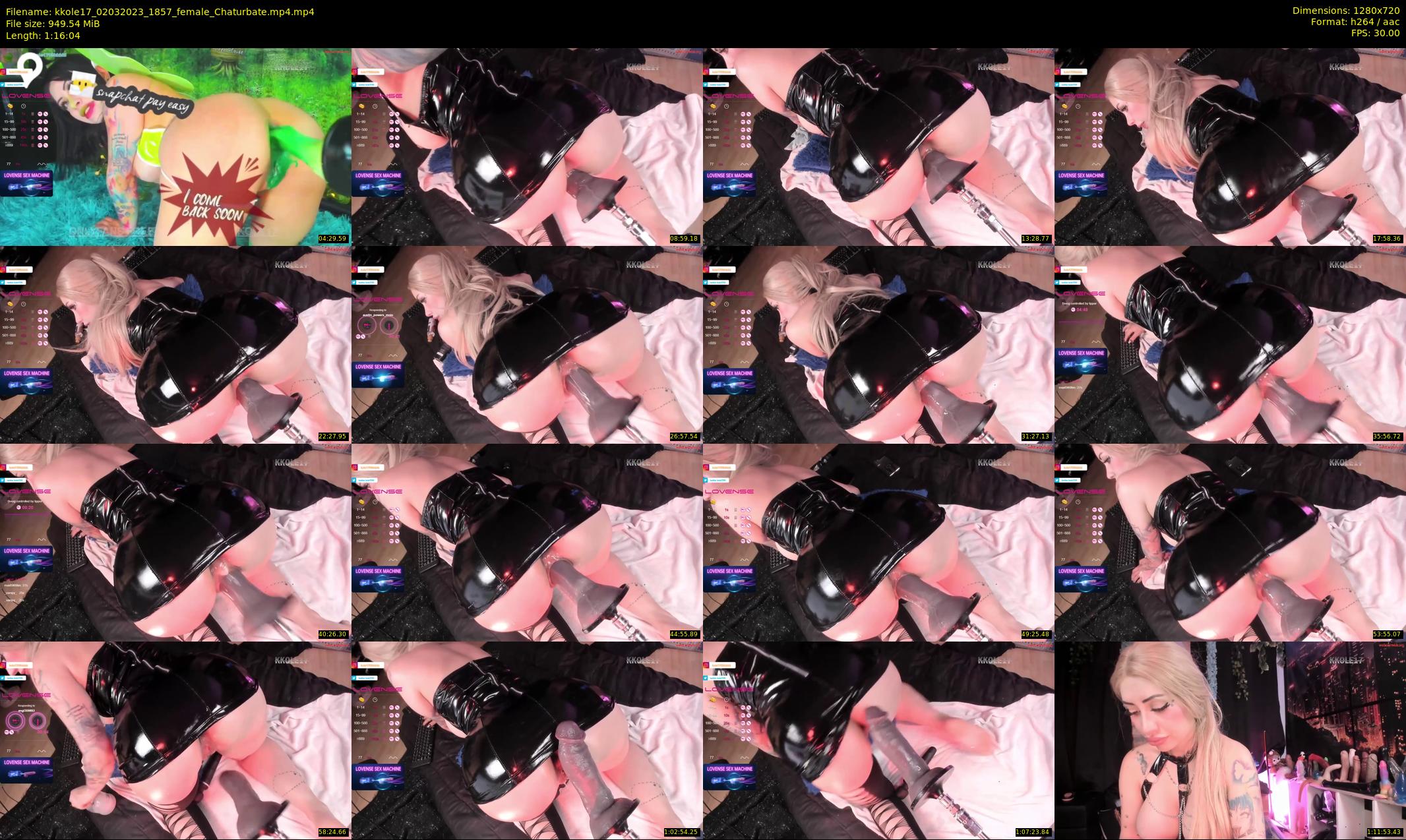 kkole17 — 77 minute Chaturbate female cam show recording, 720p, Mar 2, 2023