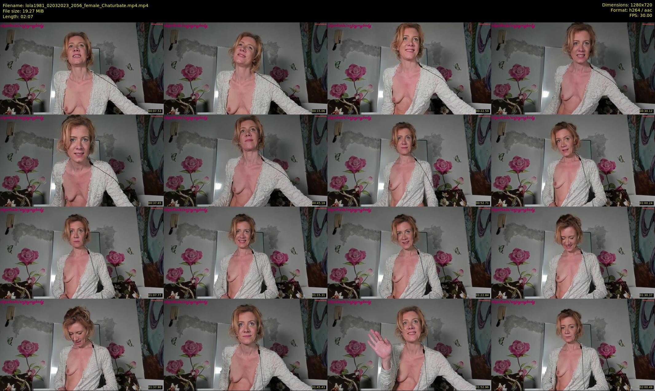 lola1981 — 3 minute Chaturbate female cam show recording, 720p, Mar 2, 2023
