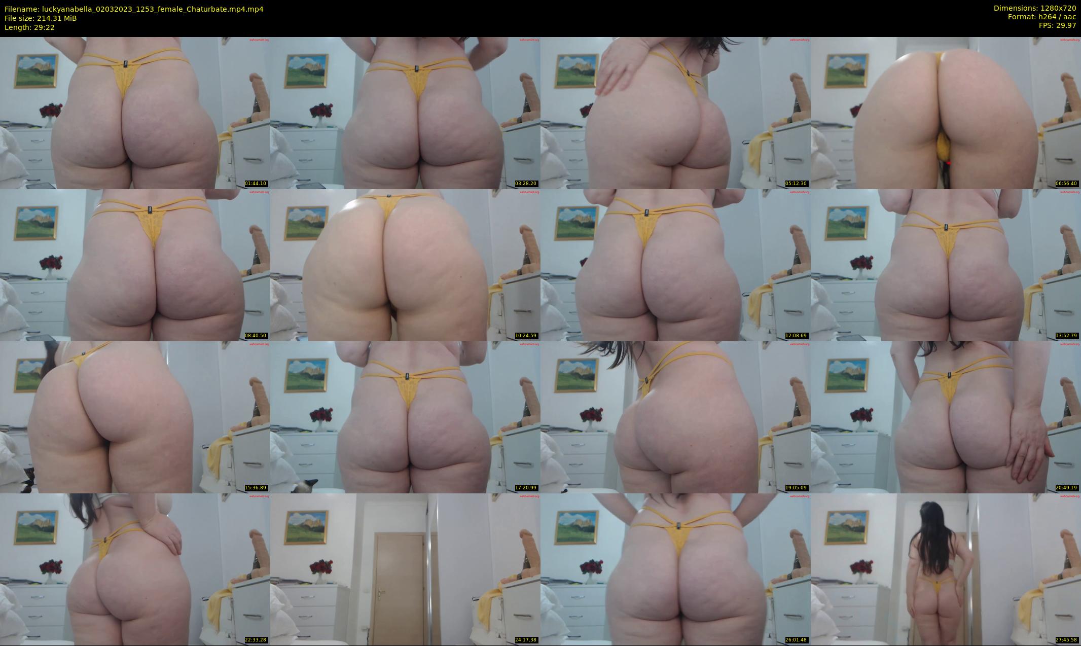 luckyanabella — 30 minute Chaturbate female cam show recording, 720p, Mar 2, 2023