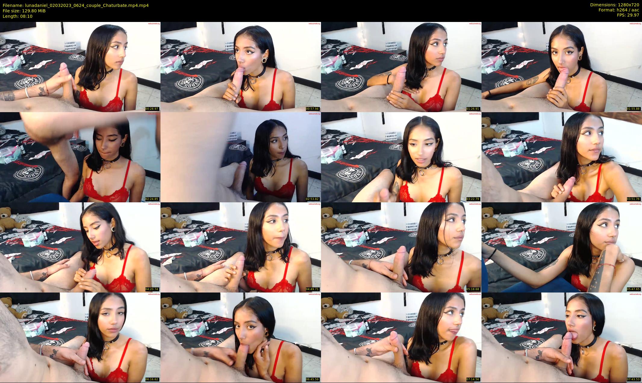 lunadaniel — 9 minute Chaturbate couple cam show recording, 720p, Mar 2, 2023