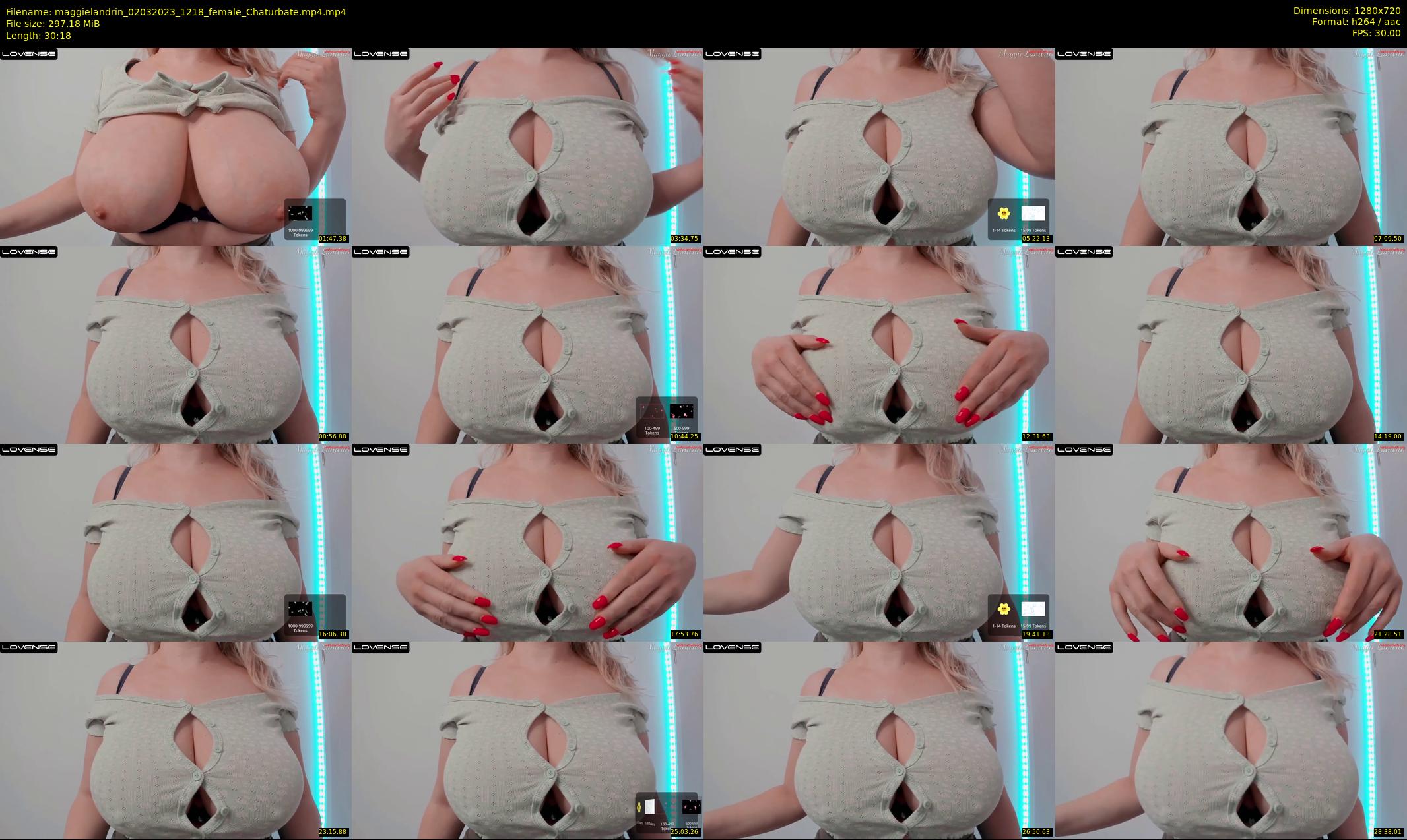 maggielandrin — 31 minute Chaturbate female cam show recording, 720p, Mar 2, 2023
