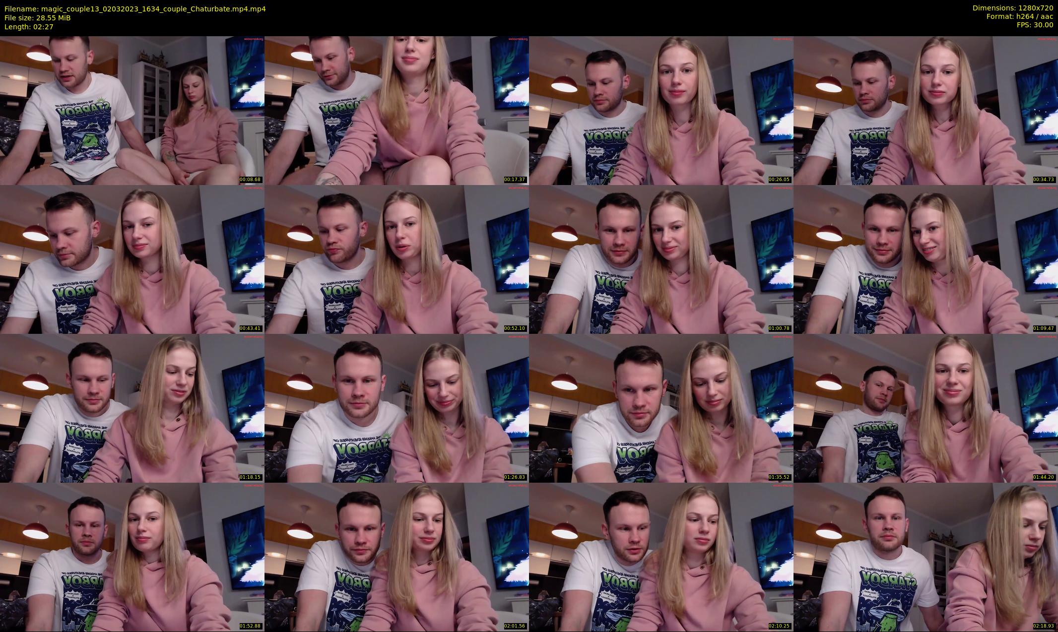 magic_couple13 — 3 minute Chaturbate couple cam show recording, 720p, Mar 2, 2023