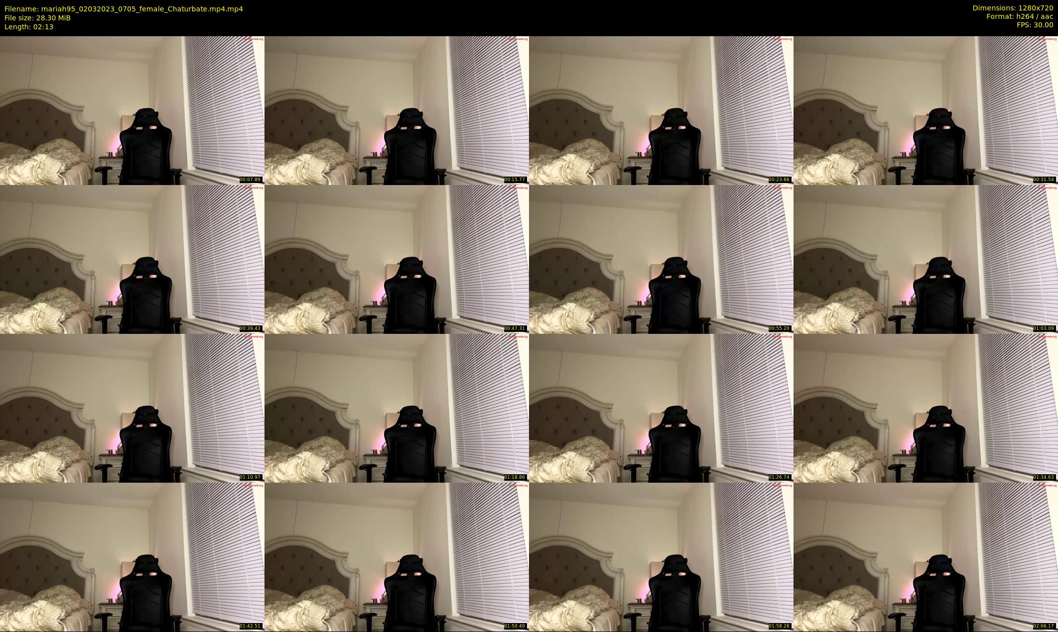 mariah95 — 3 minute Chaturbate female cam show recording, 720p, Mar 2, 2023