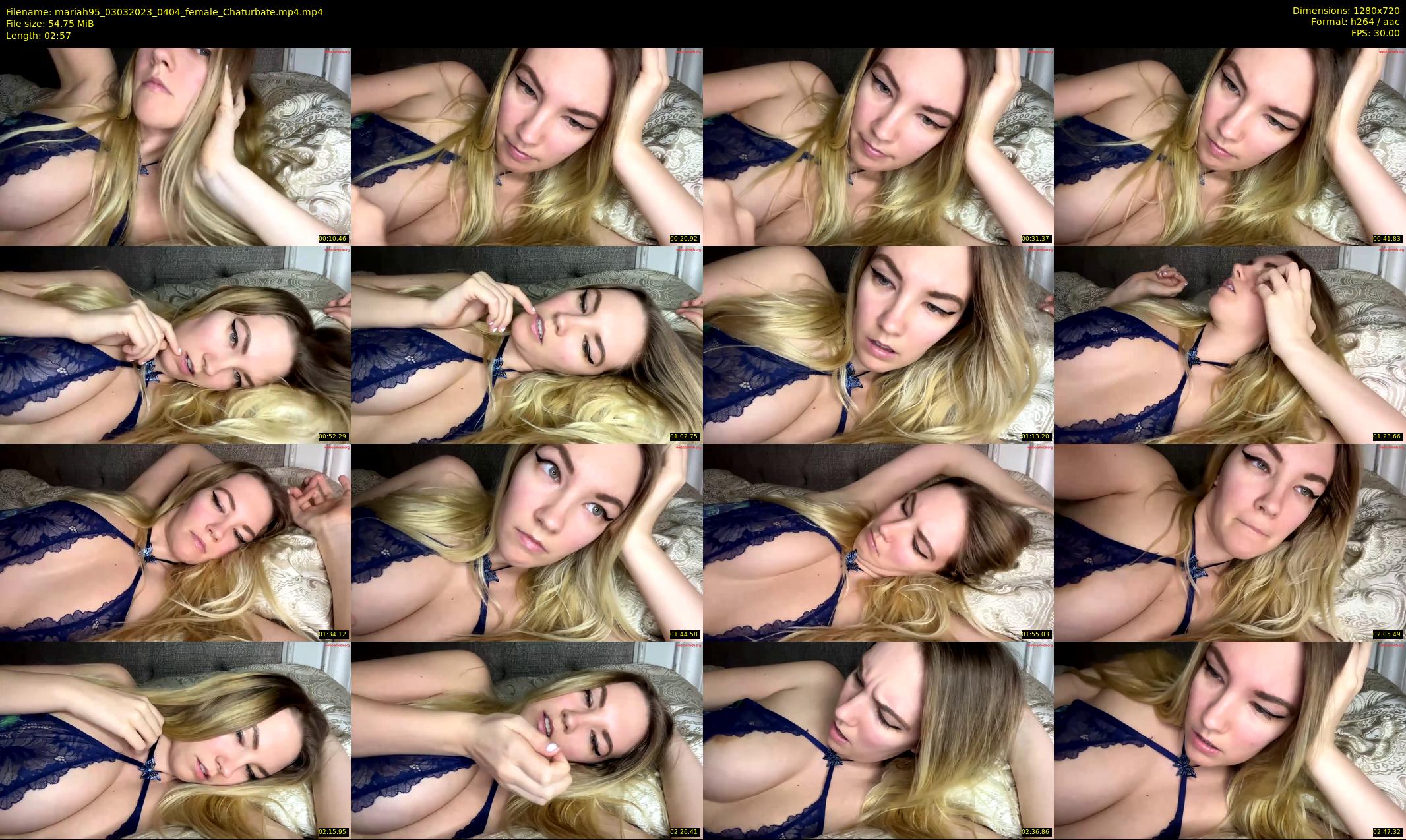 mariah95 — 3 minute Chaturbate female cam show recording, 720p, Mar 3, 2023