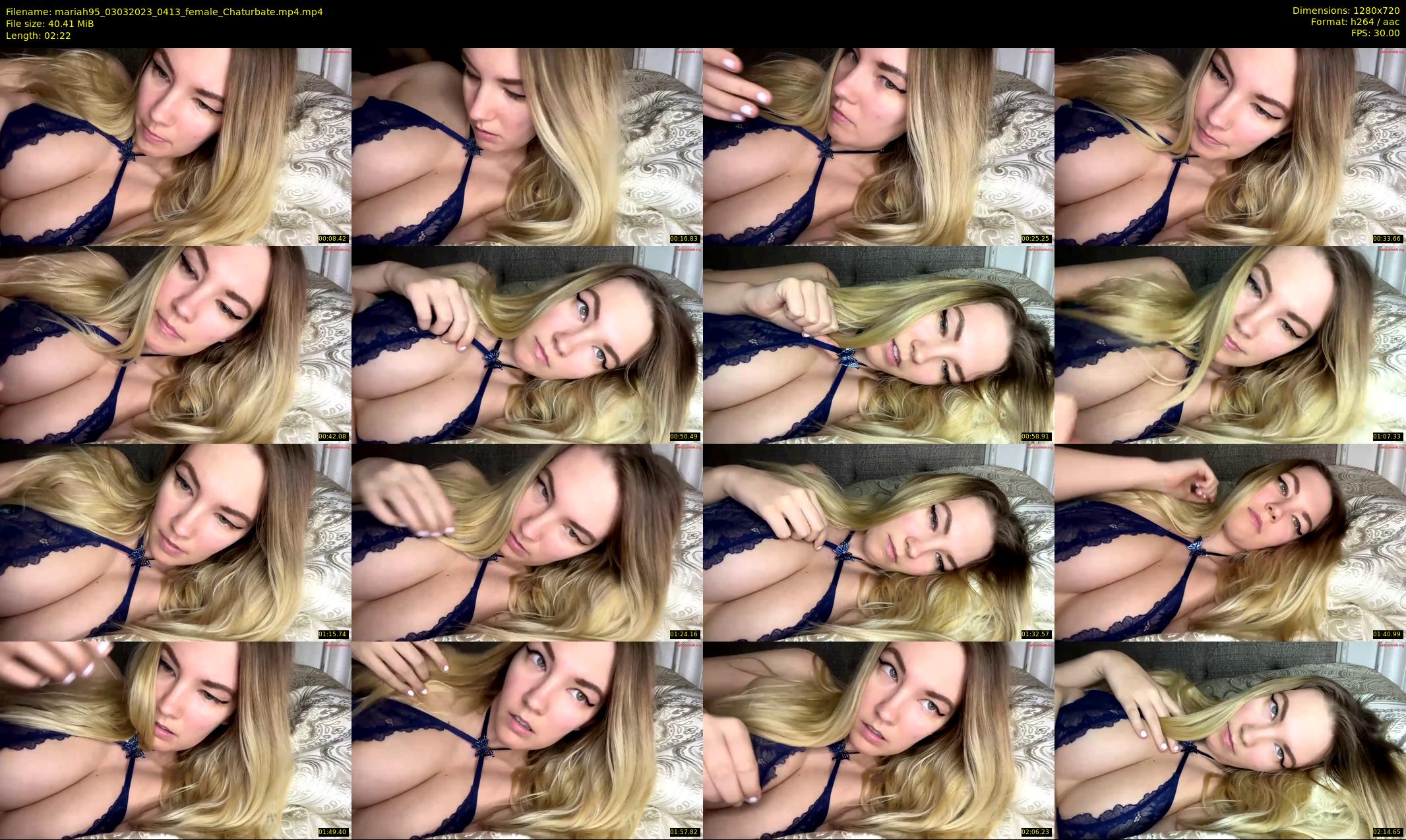 mariah95 — 3 minute Chaturbate female cam show recording, 720p, Mar 3, 2023