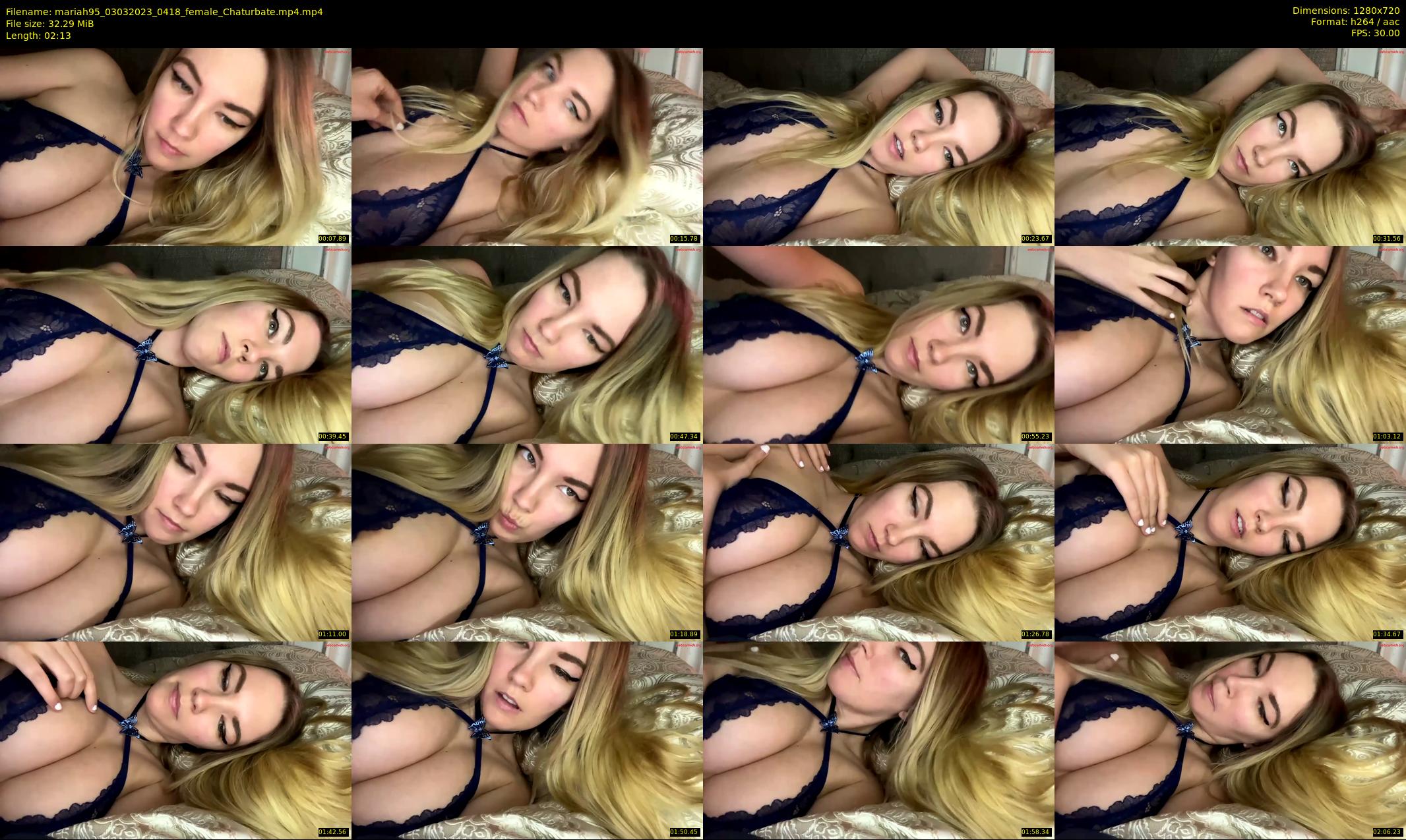 mariah95 — 3 minute Chaturbate female cam show recording, 720p, Mar 3, 2023