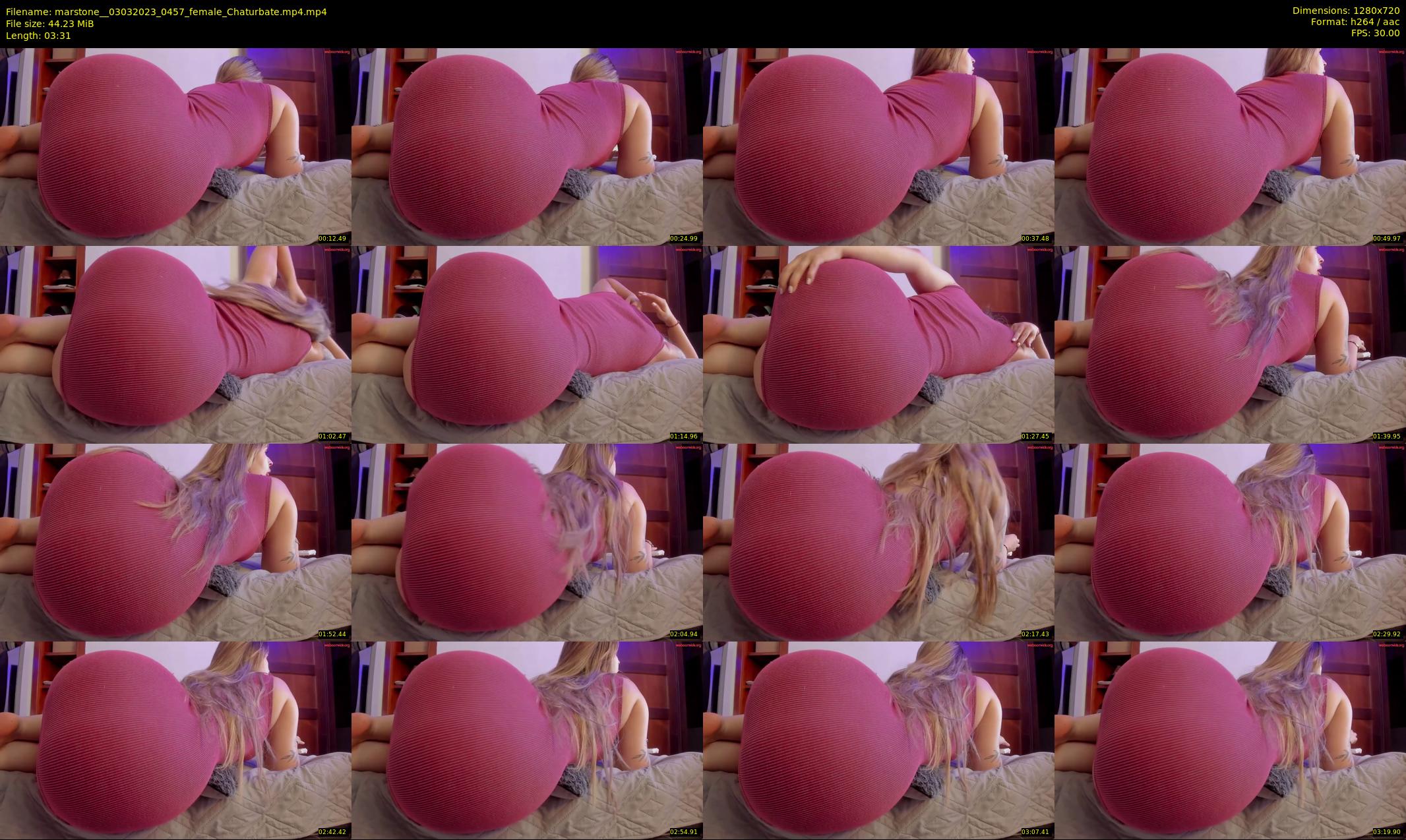marstone_ — 4 minute Chaturbate female cam show recording, 720p, Mar 3, 2023