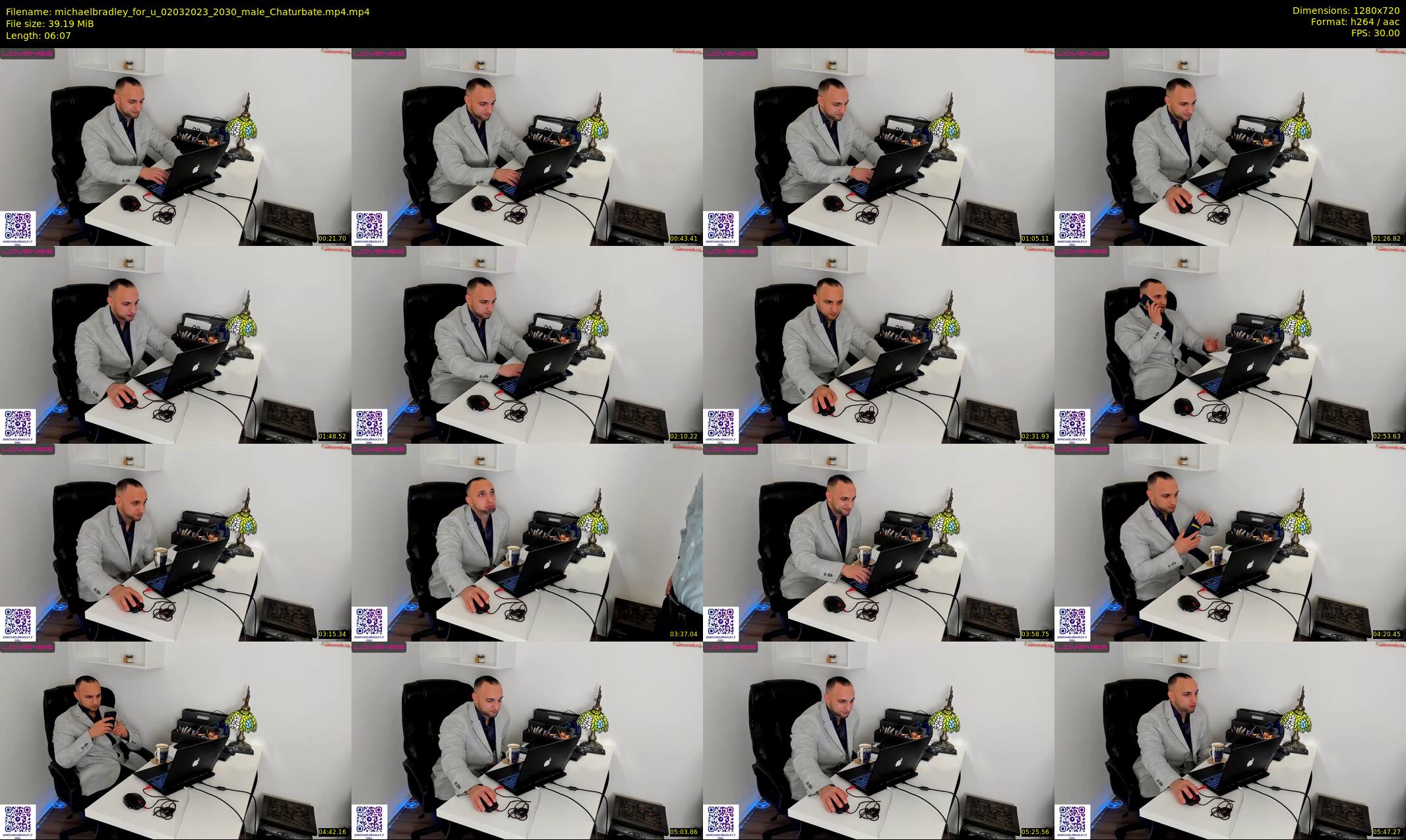 michaelbradley_for_u — 7 minute Chaturbate male cam show recording, 720p, Mar 2, 2023