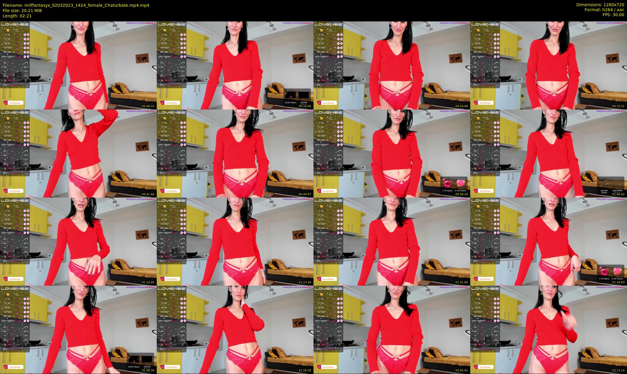 milffantasyx — 3 minute Chaturbate female cam show recording, 720p, Mar 2, 2023