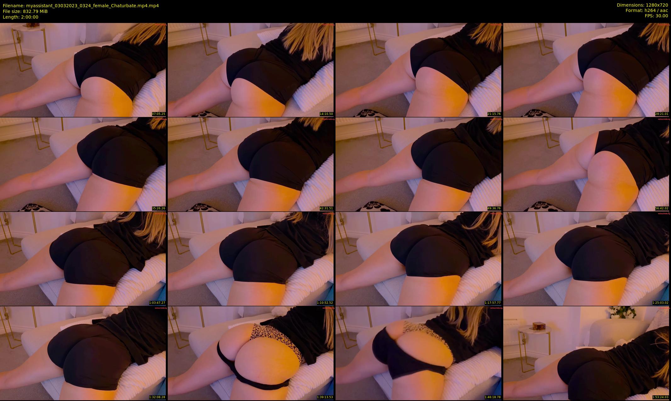 myassistant — 120 minute Chaturbate female cam show recording, 720p, Mar 3, 2023