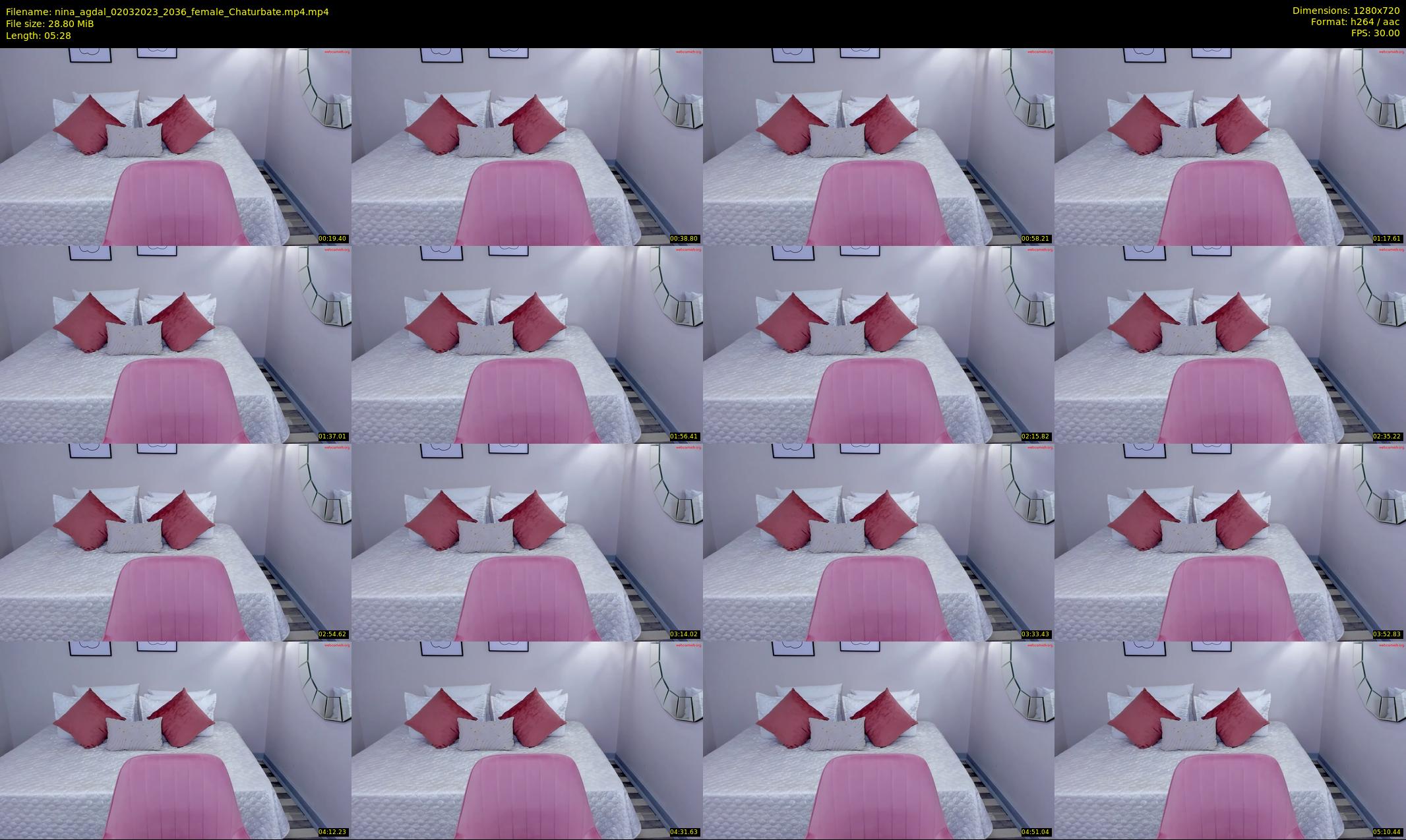 nina_agdal — 6 minute Chaturbate female cam show recording, 720p, Mar 2, 2023