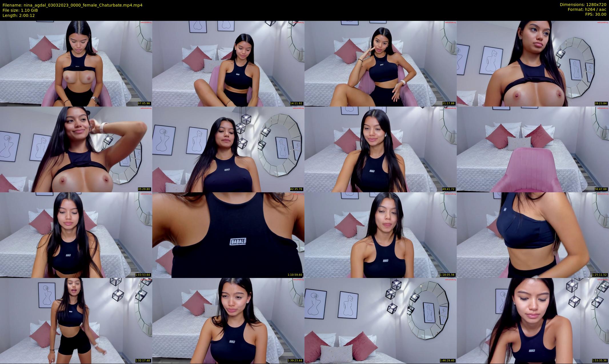 nina_agdal — 121 minute Chaturbate female cam show recording, 720p, Mar 3, 2023