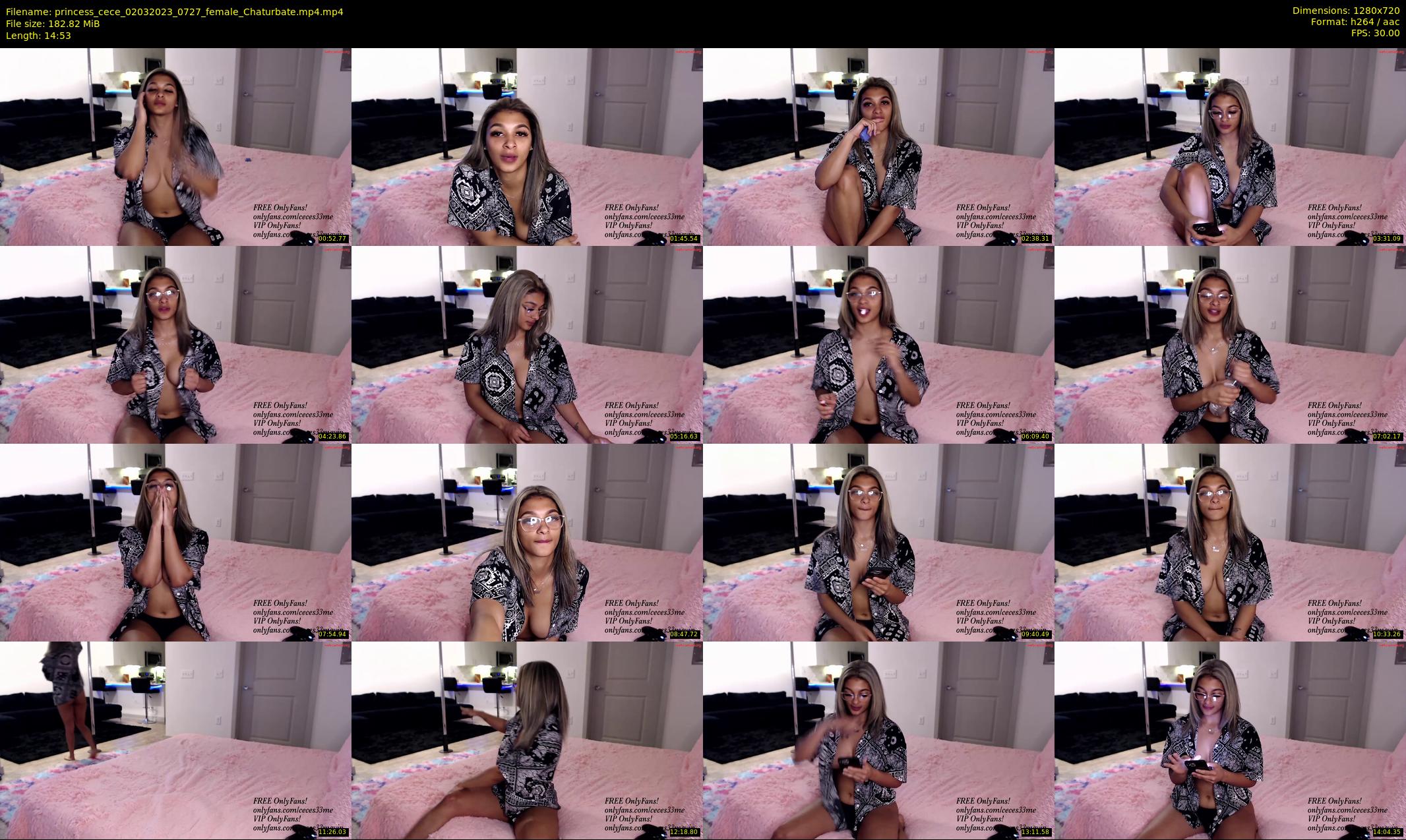 princess_cece — 15 minute Chaturbate female cam show recording, 720p, Mar 2, 2023
