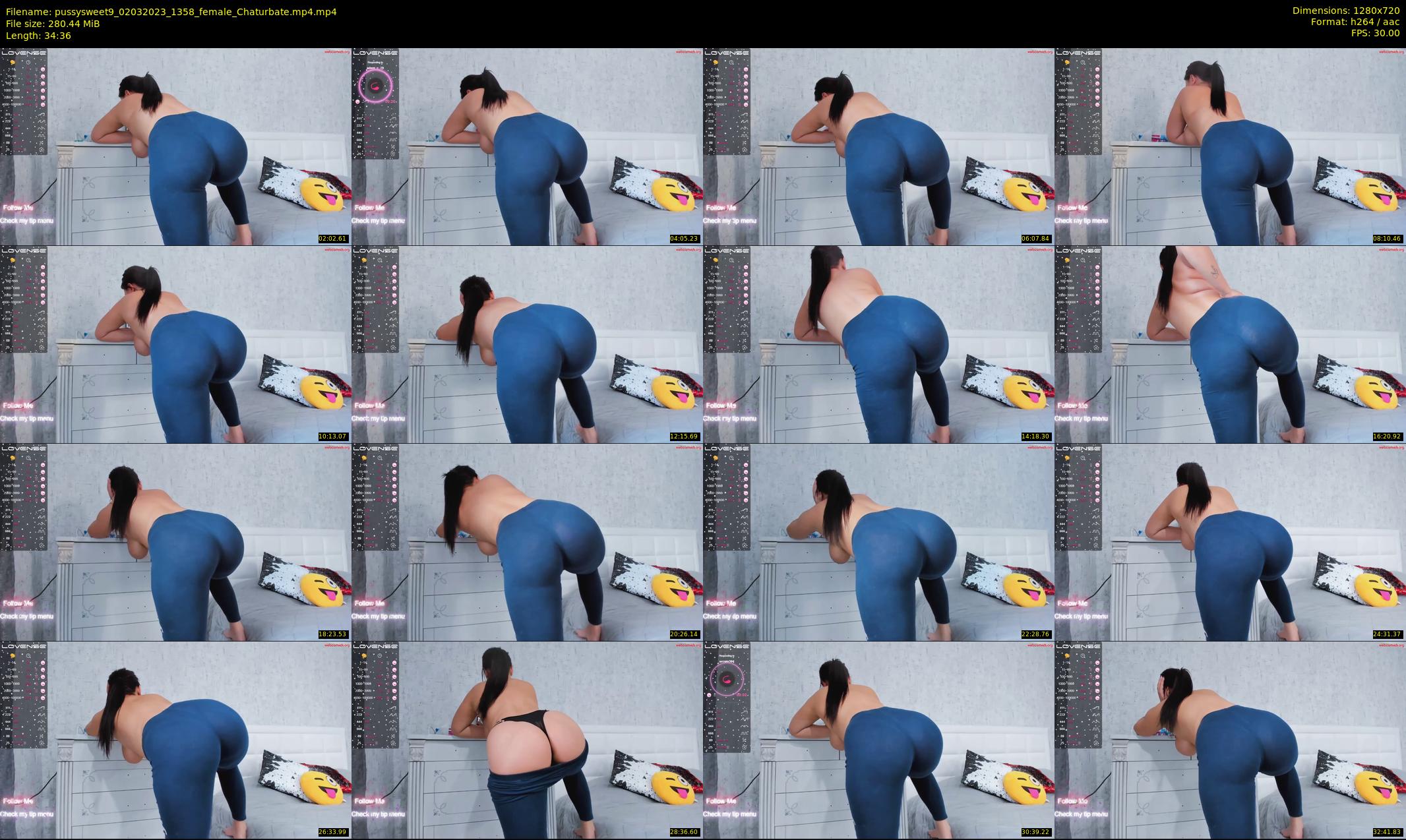 pussysweet9 — 35 minute Chaturbate female cam show recording, 720p, Mar 2, 2023