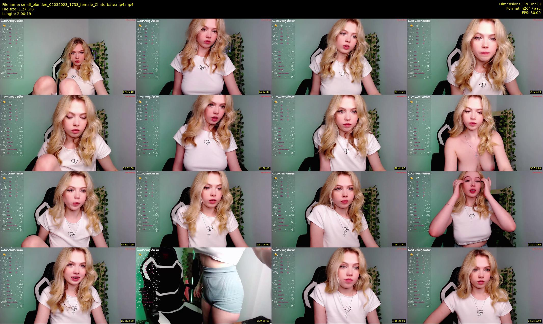 small_blondee — 121 minute Chaturbate female cam show recording, 720p, Mar 2, 2023