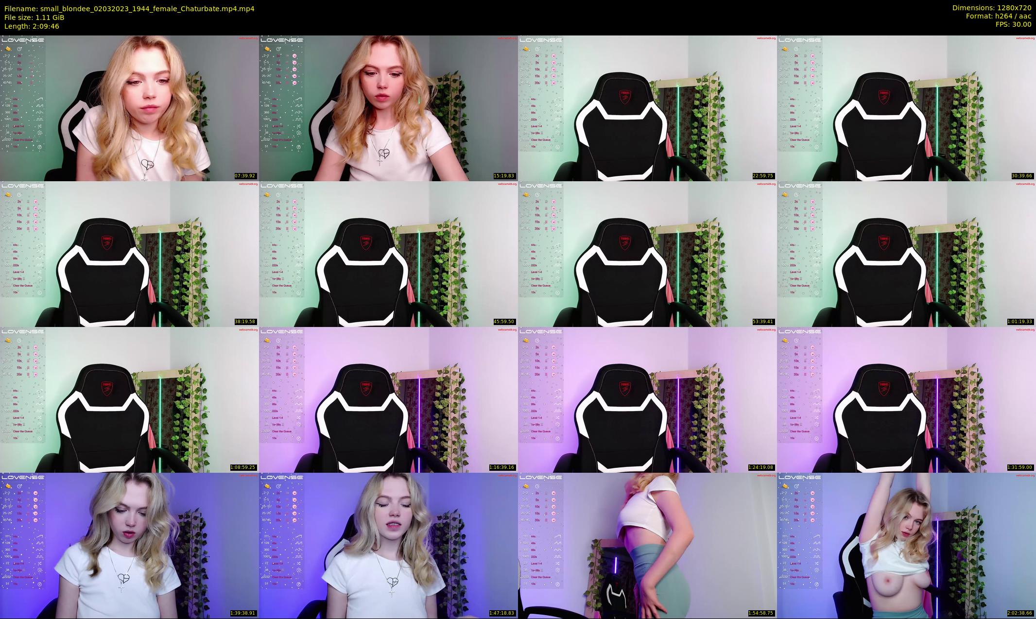 small_blondee — 130 minute Chaturbate female cam show recording, 720p, Mar 2, 2023