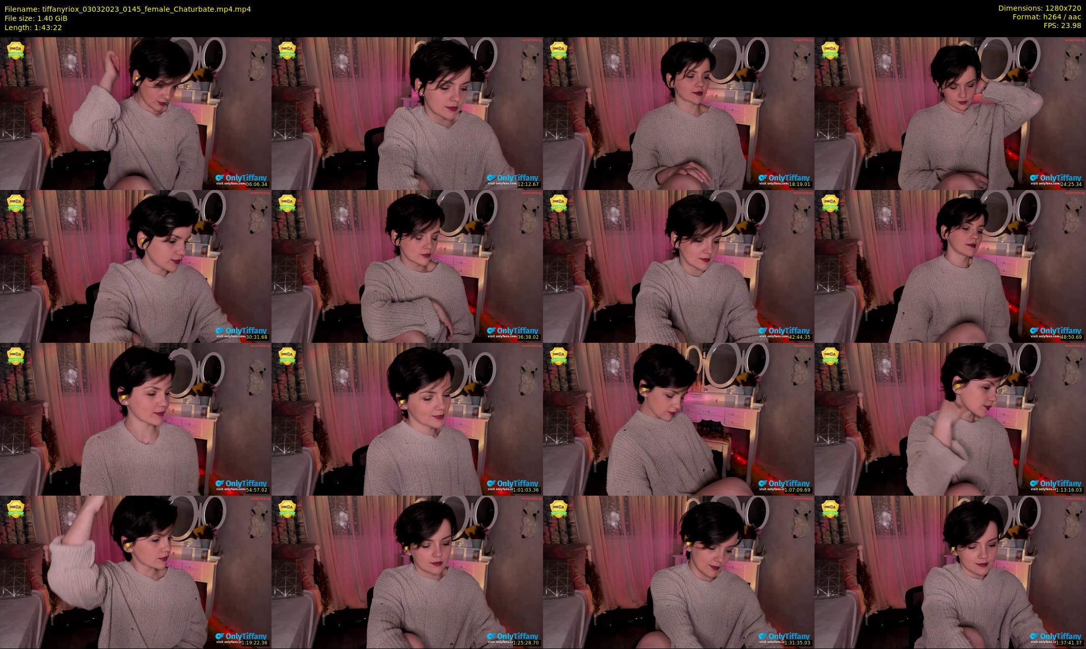 tiffanyriox — 104 minute Chaturbate female cam show recording, 720p, Mar 3, 2023