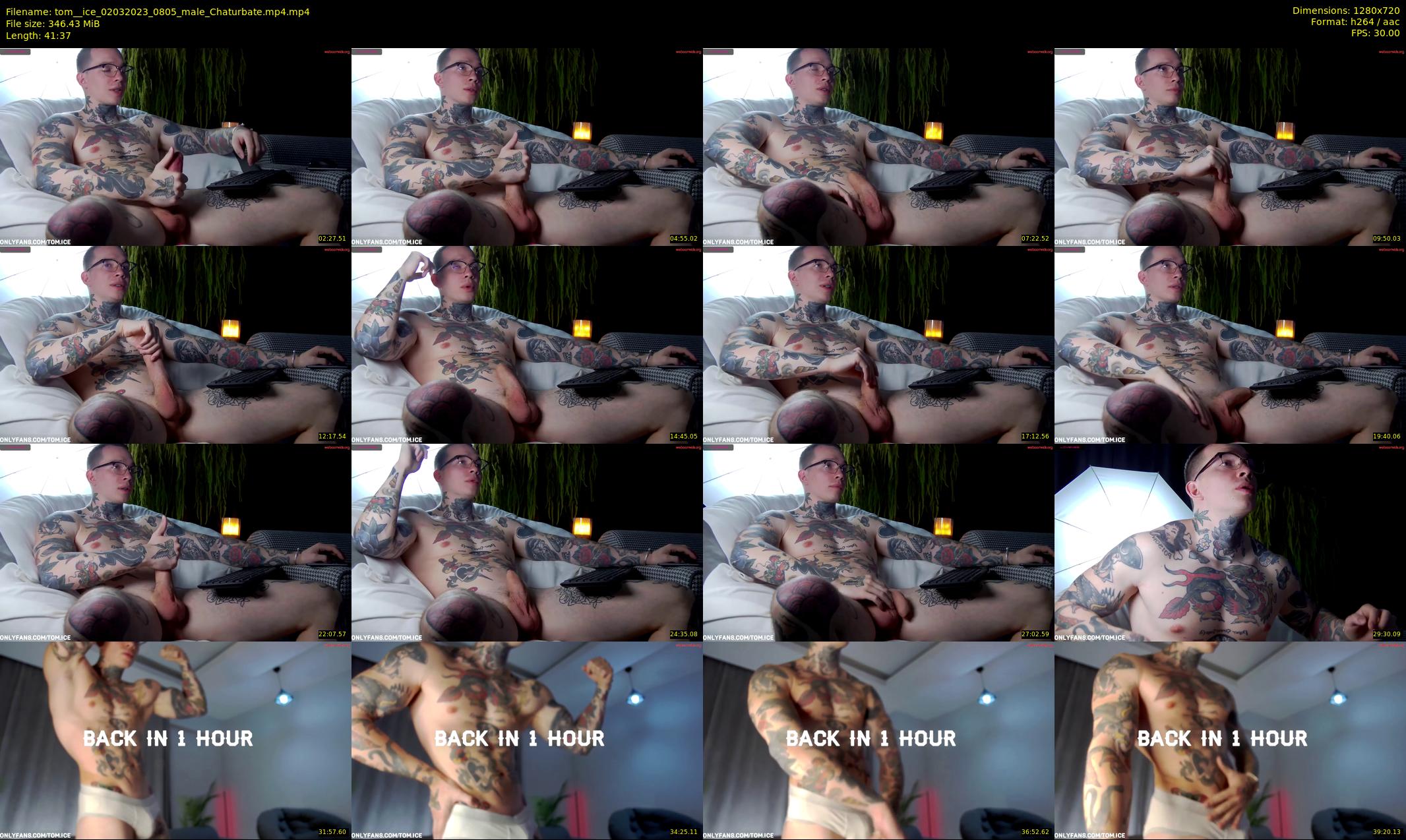 tom__ice — 42 minute Chaturbate male cam show recording, 720p, Mar 2, 2023