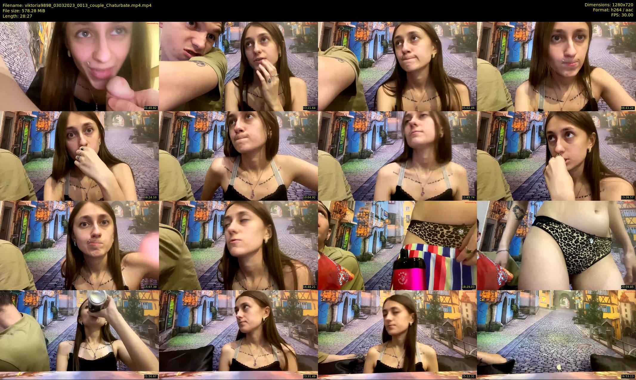 viktoria9898 — 29 minute Chaturbate couple cam show recording, 720p, Mar 3, 2023