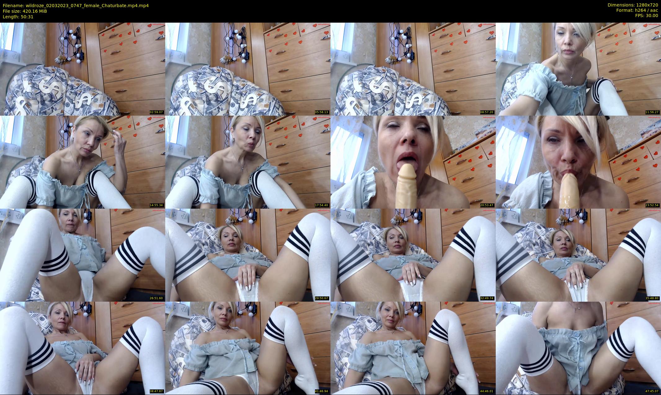 wildroze — 51 minute Chaturbate female cam show recording, 720p, Mar 2, 2023