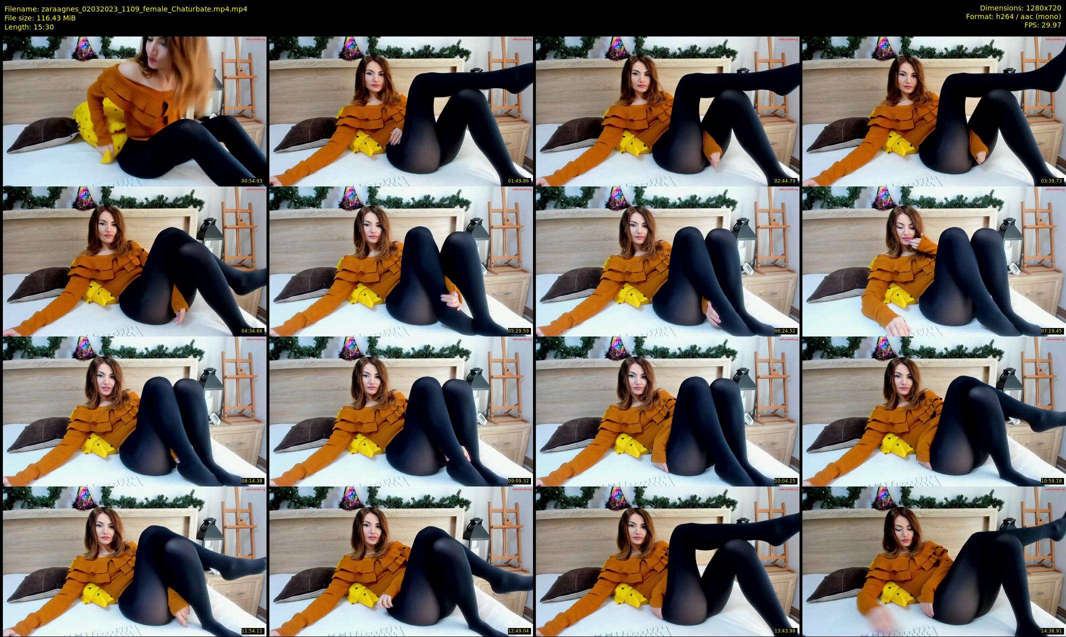 zaraagnes — 16 minute Chaturbate female cam show recording, 720p, Mar 2, 2023